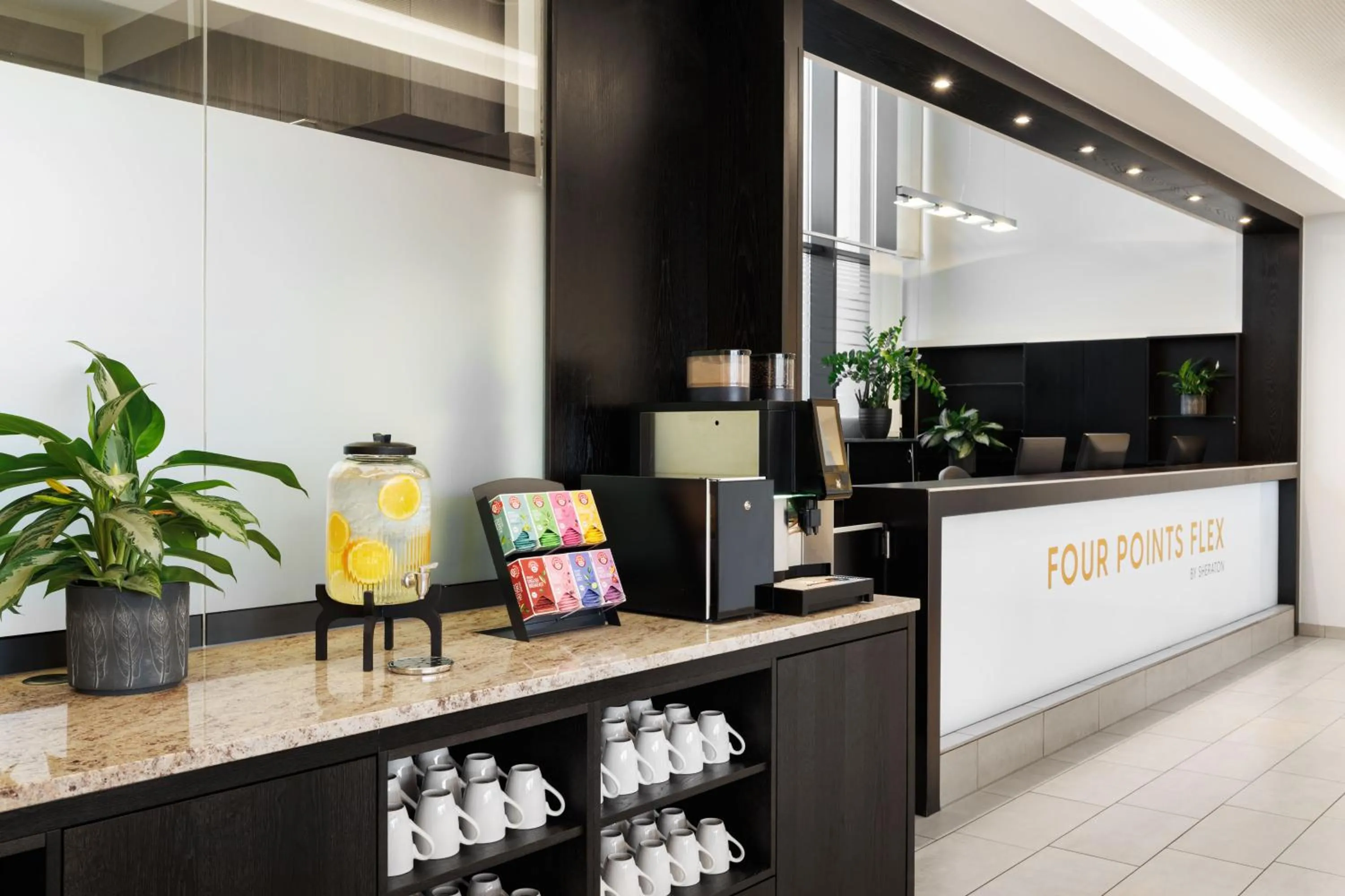 Lobby or reception in Four Points Flex by Sheraton Salzburg Messe