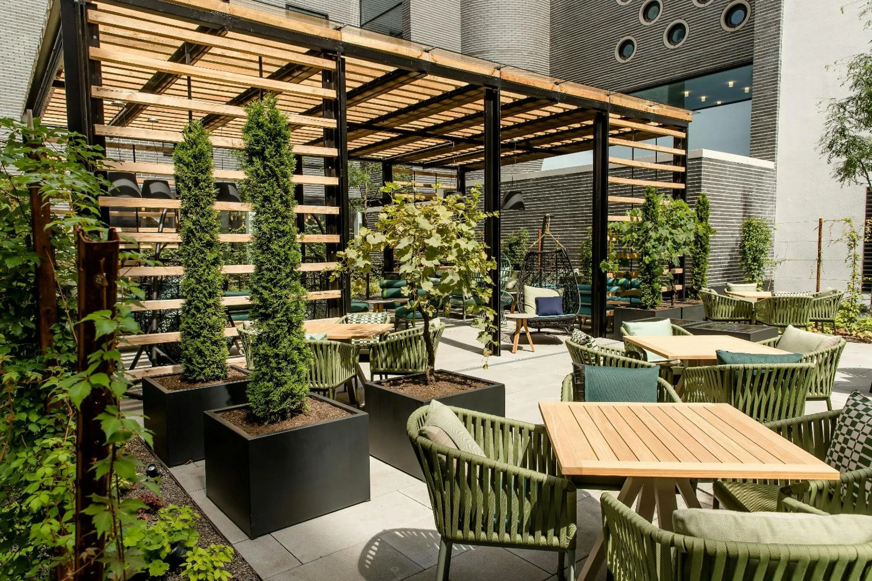 Balcony/Terrace in Motel One Stuttgart-Hauptbahnhof