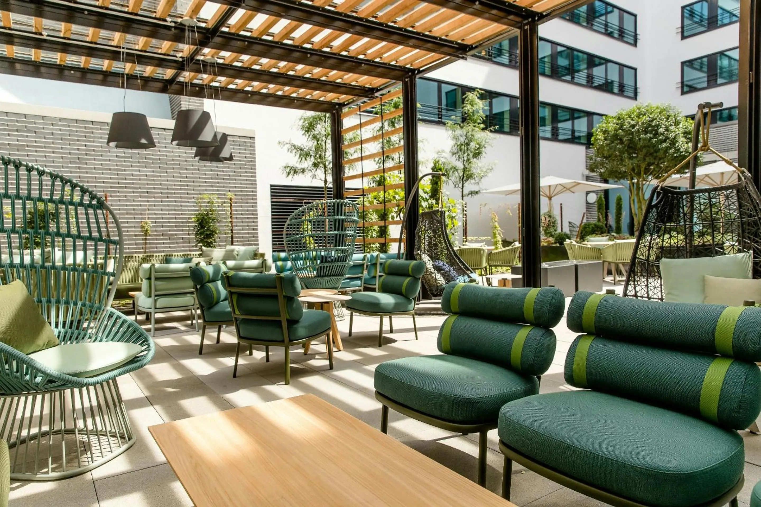 Balcony/Terrace in Motel One Stuttgart-Hauptbahnhof