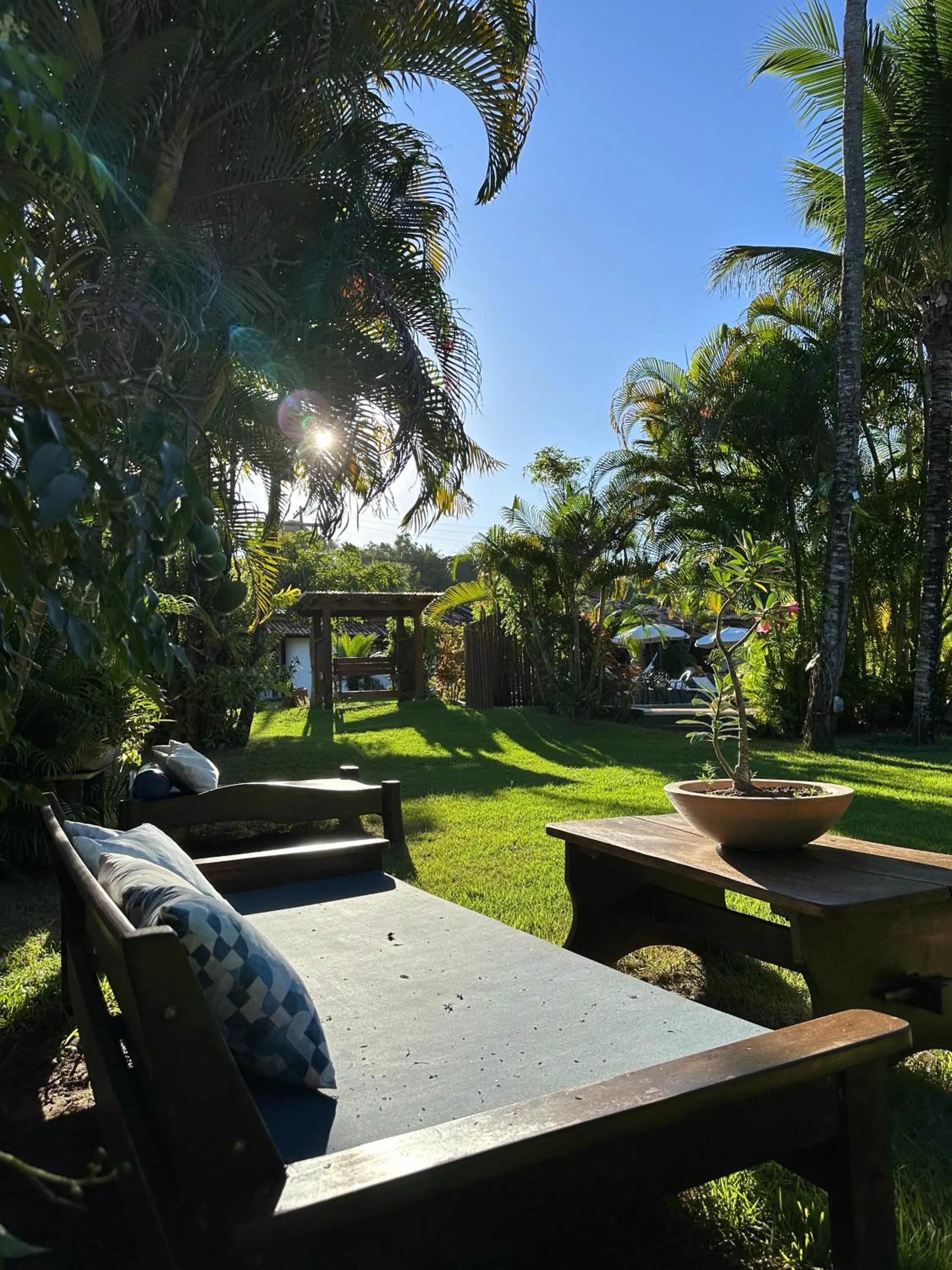 Garden in Pousada Villa Cumuru