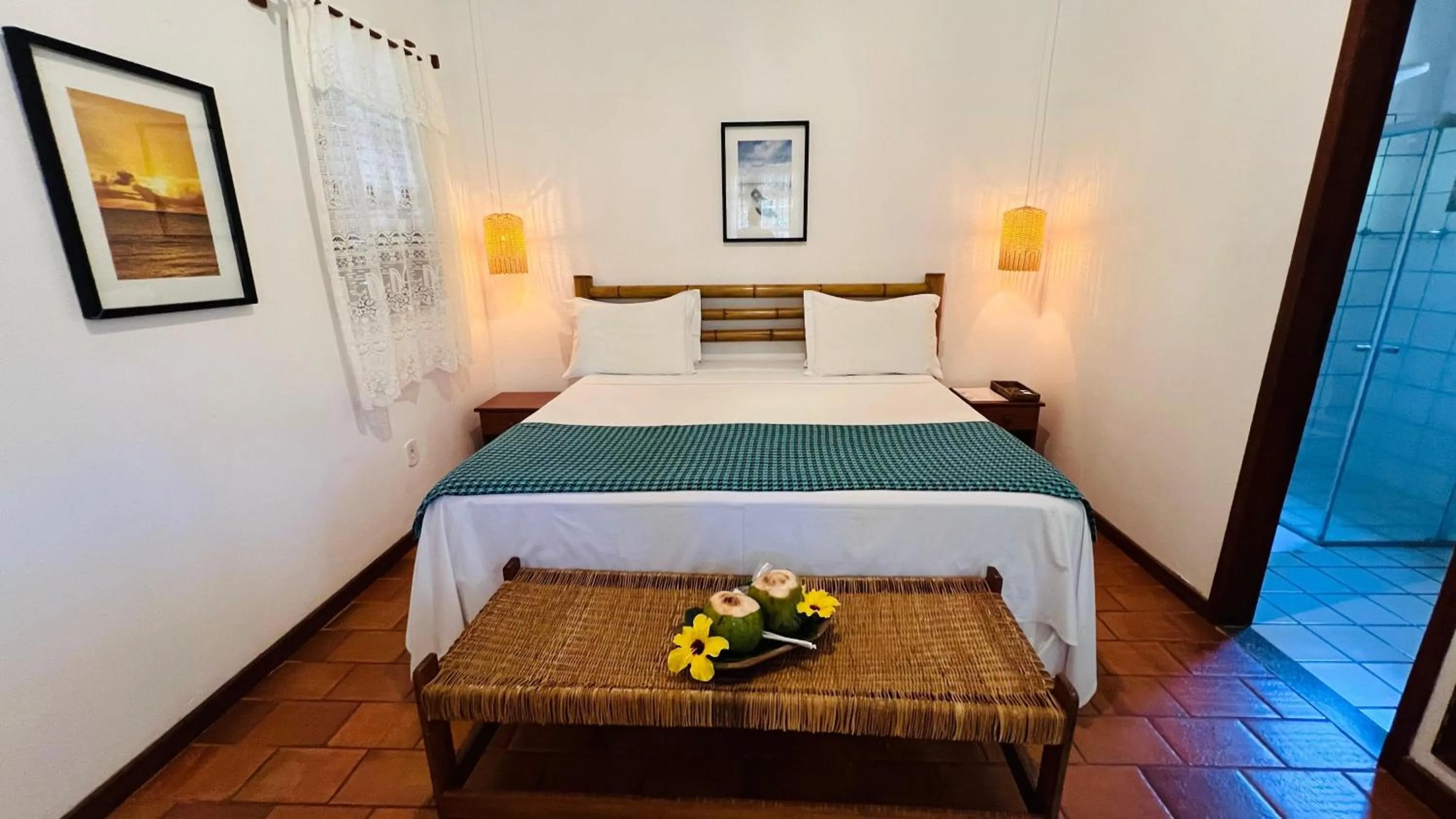 Bed in Pousada Villa Cumuru