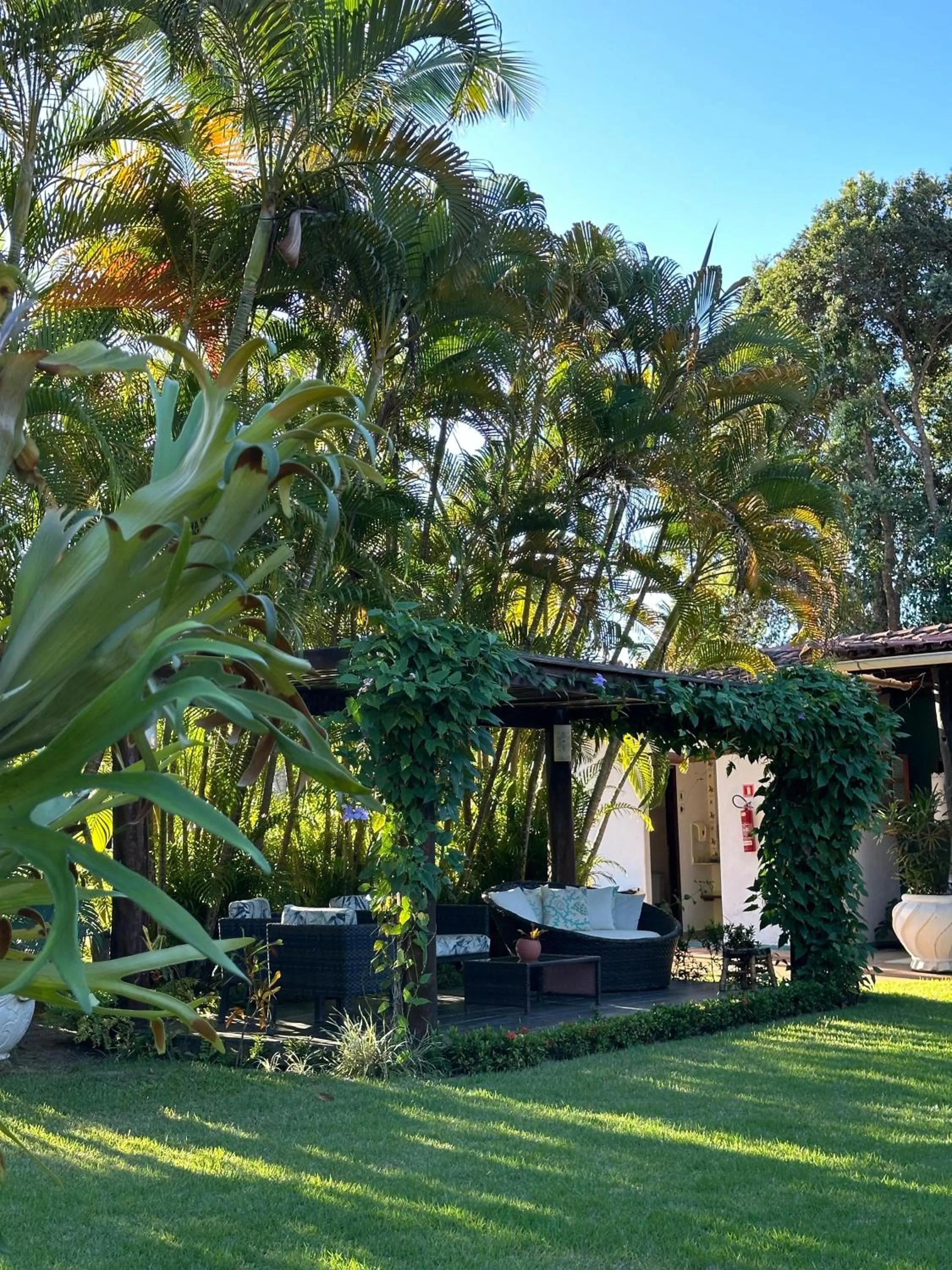 Garden in Pousada Villa Cumuru