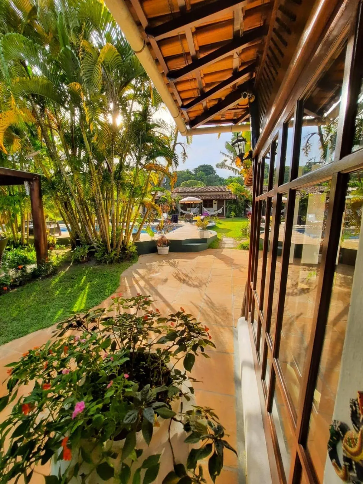Garden in Pousada Villa Cumuru