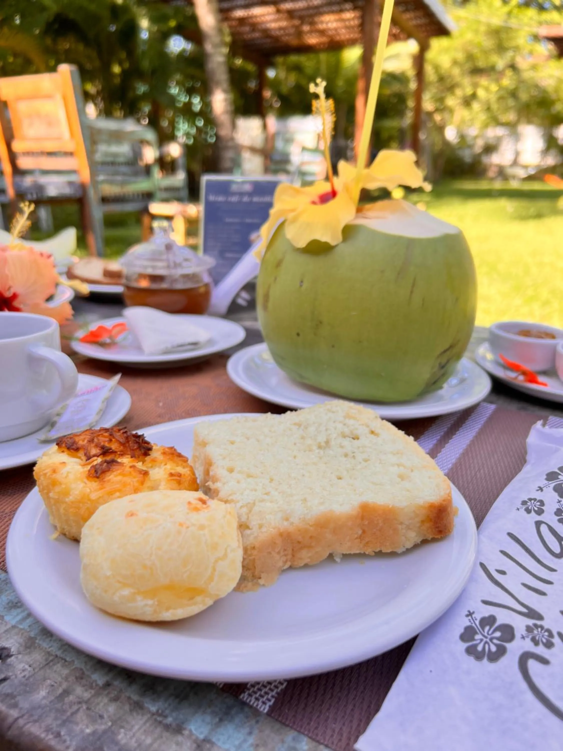 Breakfast in Pousada Villa Cumuru