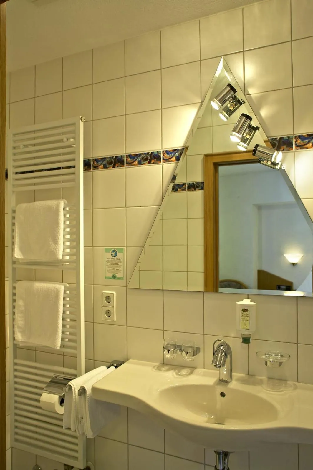 Decorative detail, Bathroom in Krone Britzingen