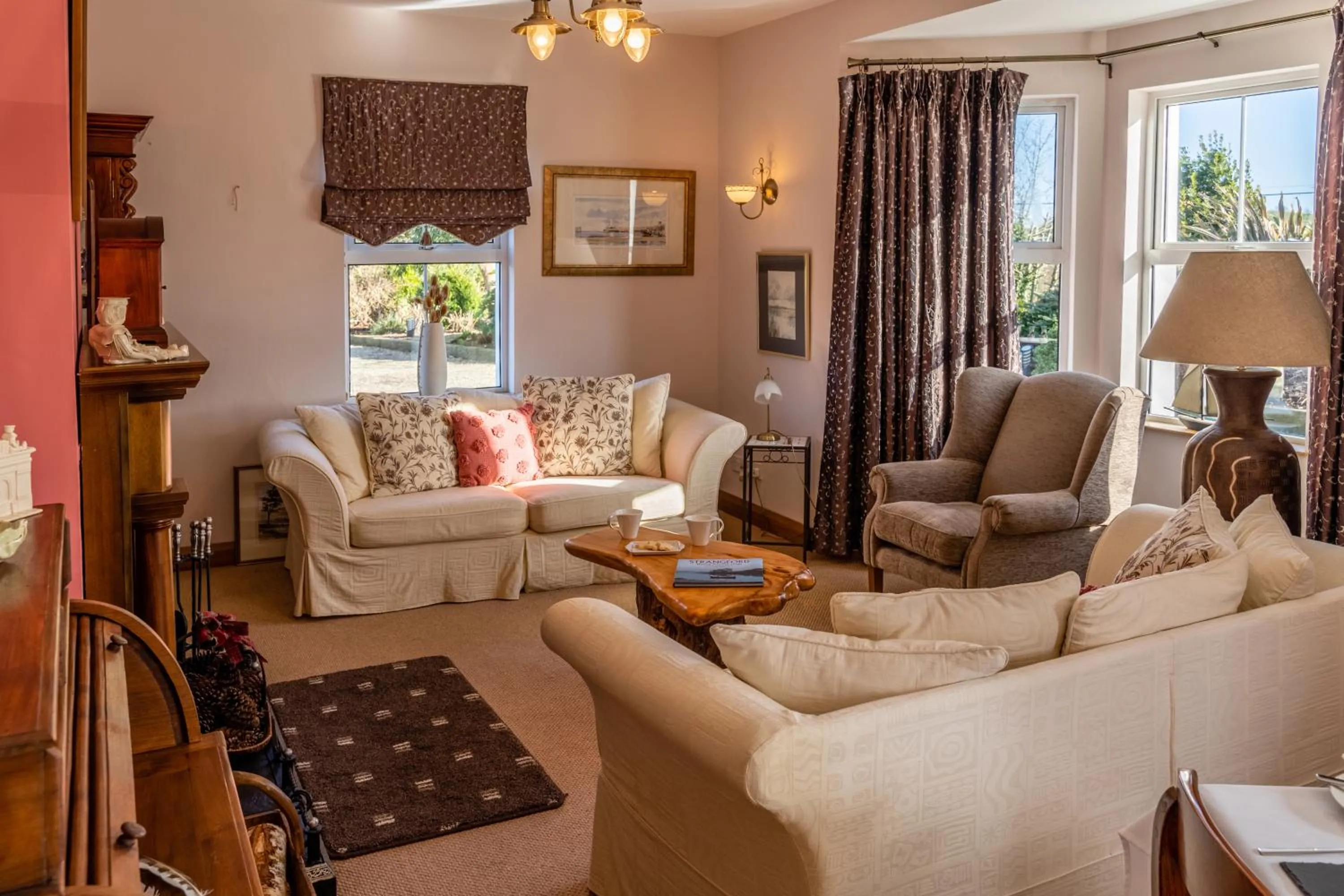 Living room in The Mulberrys B&B
