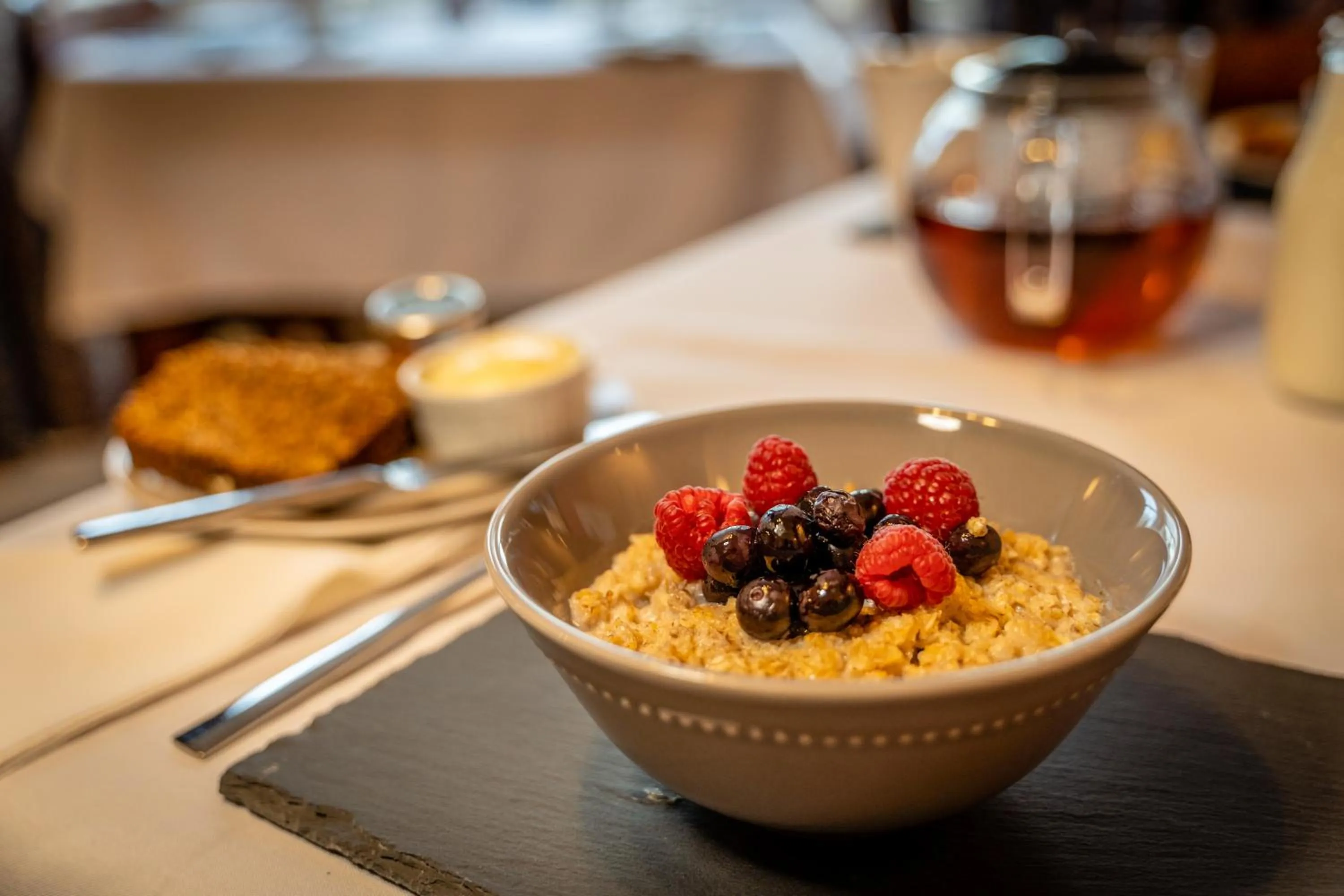 Food and drinks in The Mulberrys B&B