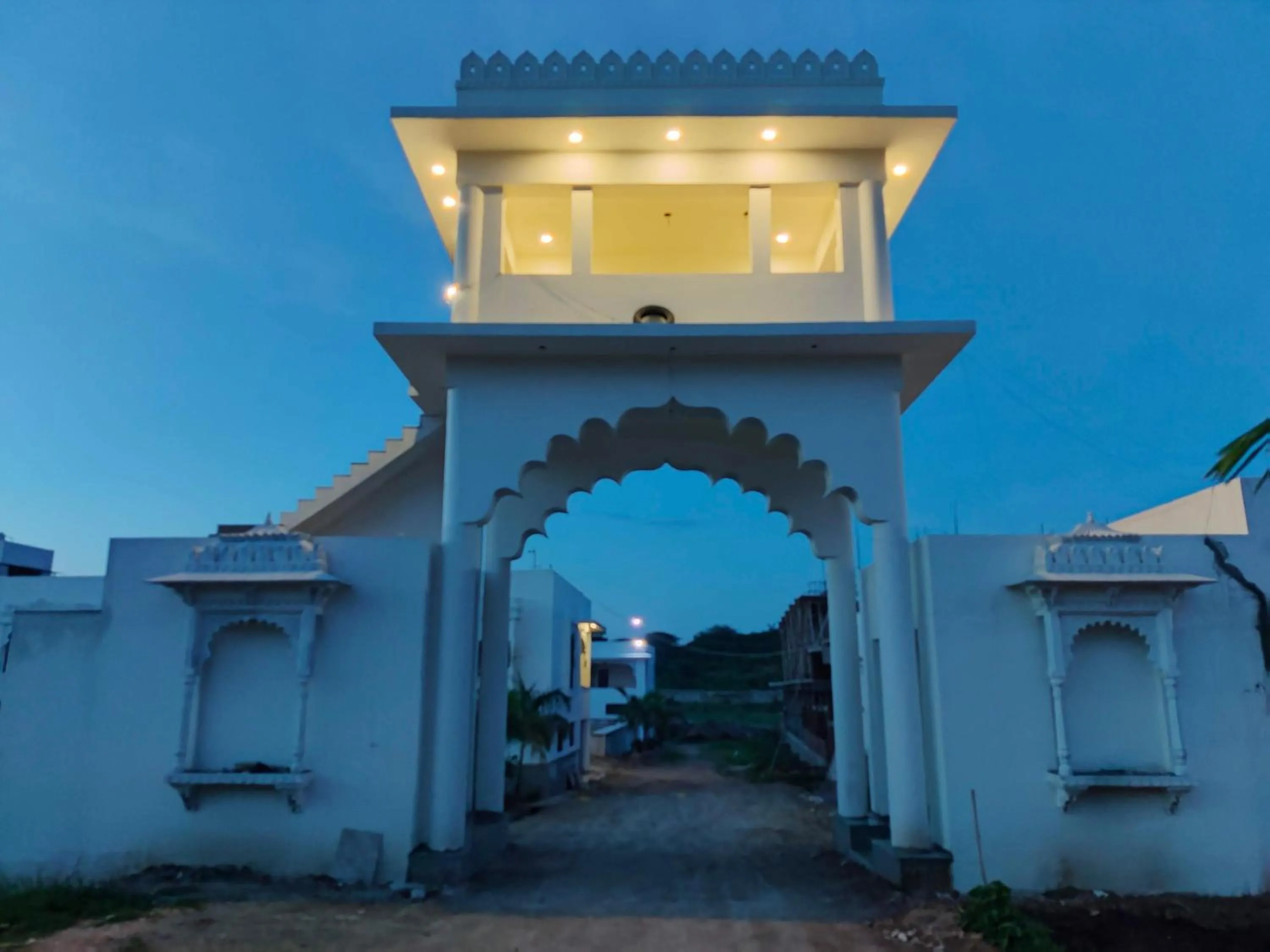 Property building in Vijayam Resort