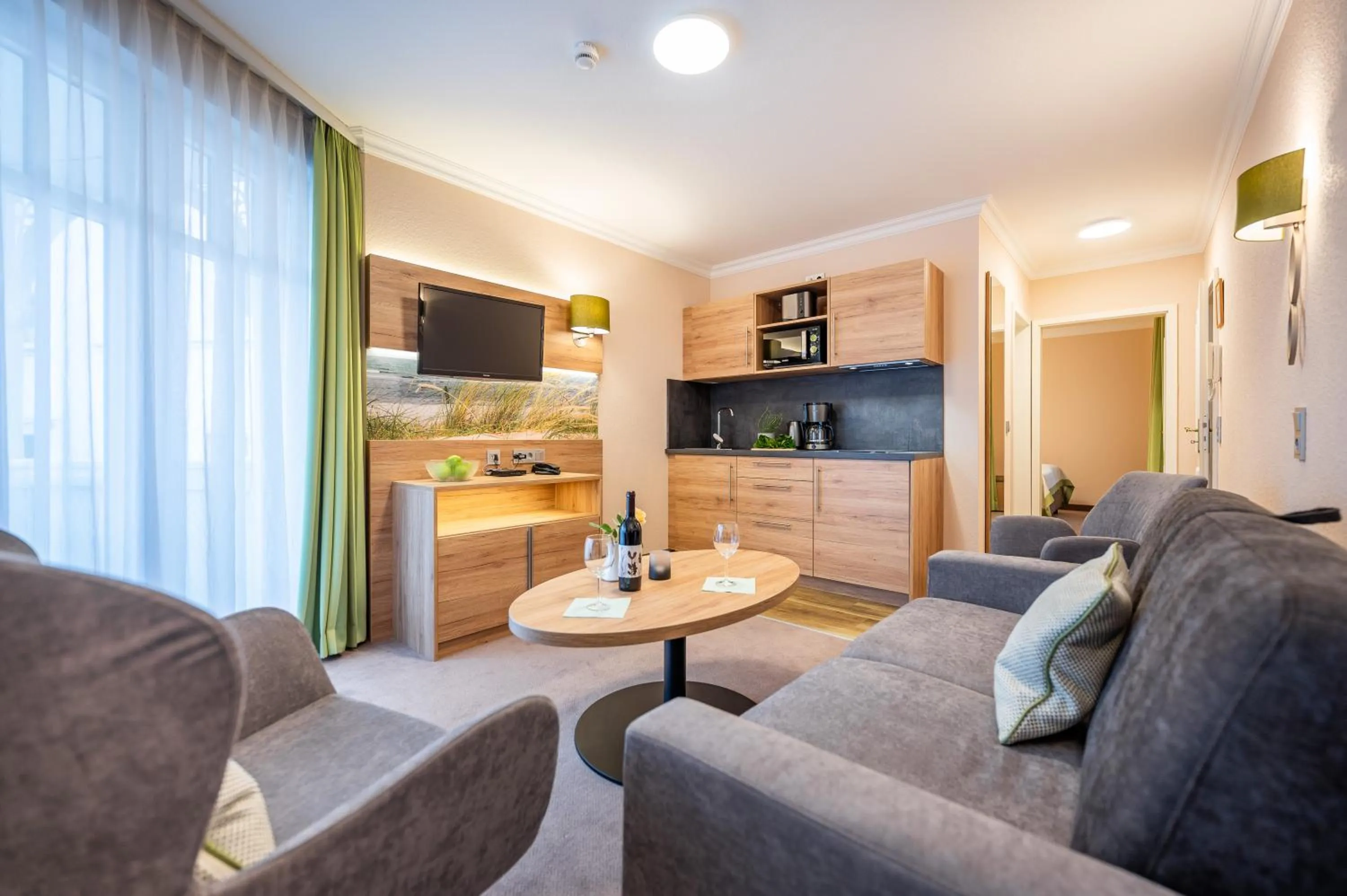 Living room in Centralhotel Binz