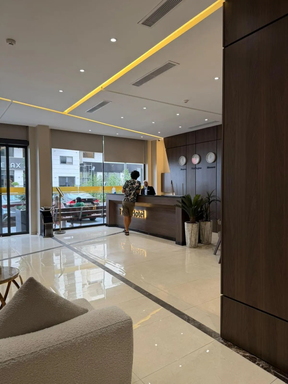 Lobby or reception in Twins Boutique Hotel