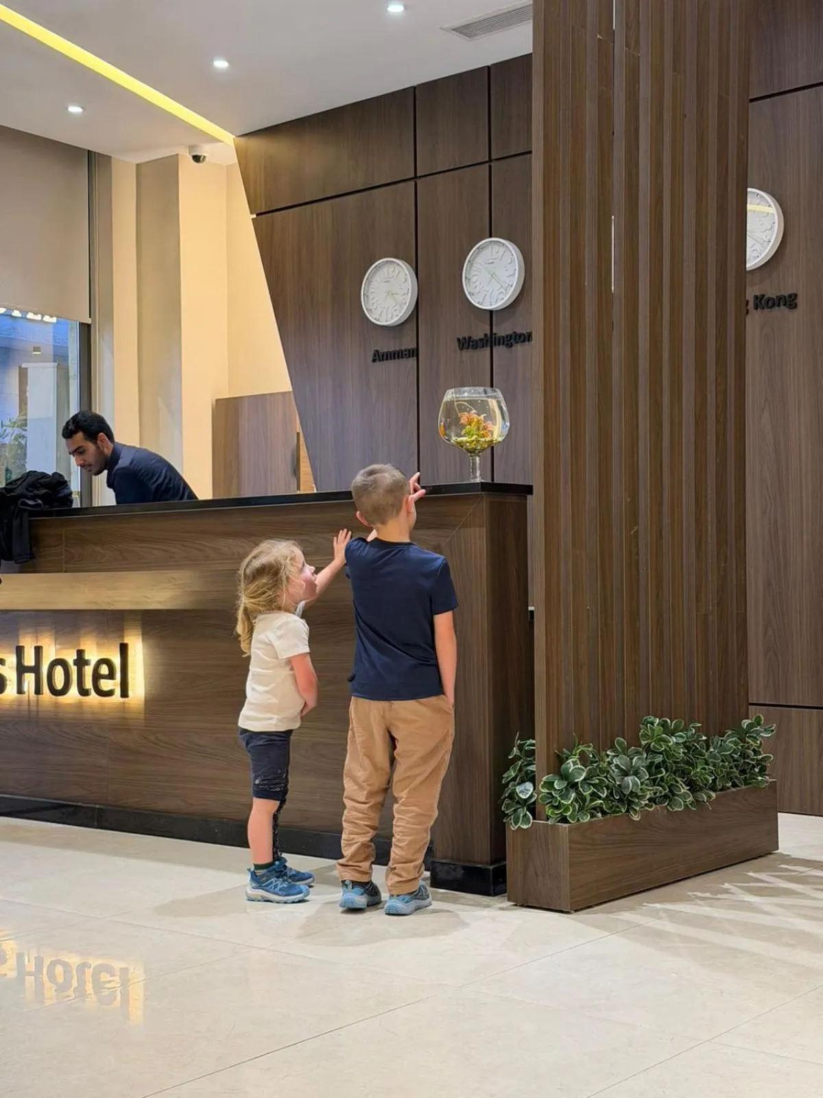 Lobby or reception in Twins Boutique Hotel