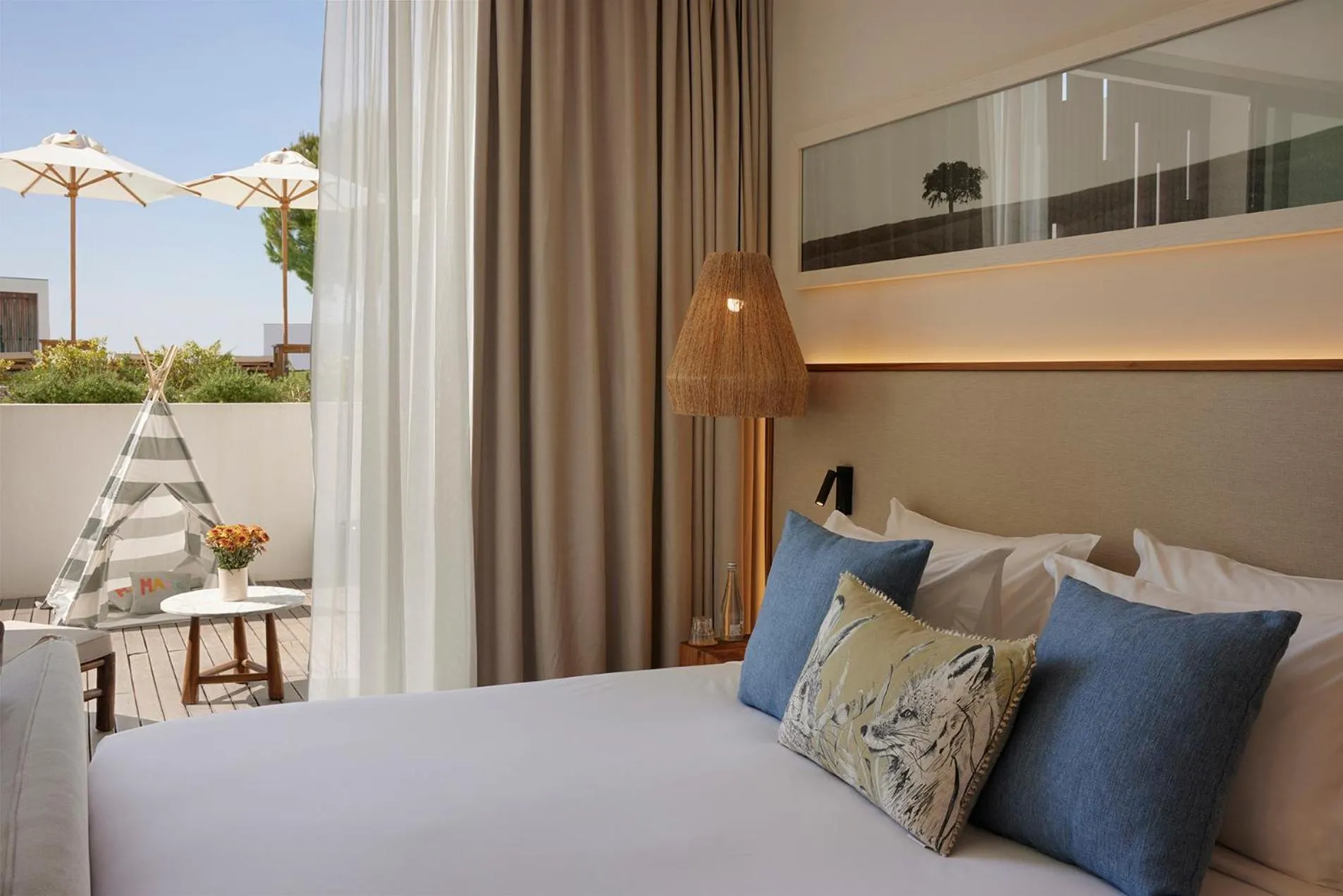 Balcony/Terrace, Bed in Octant Evora