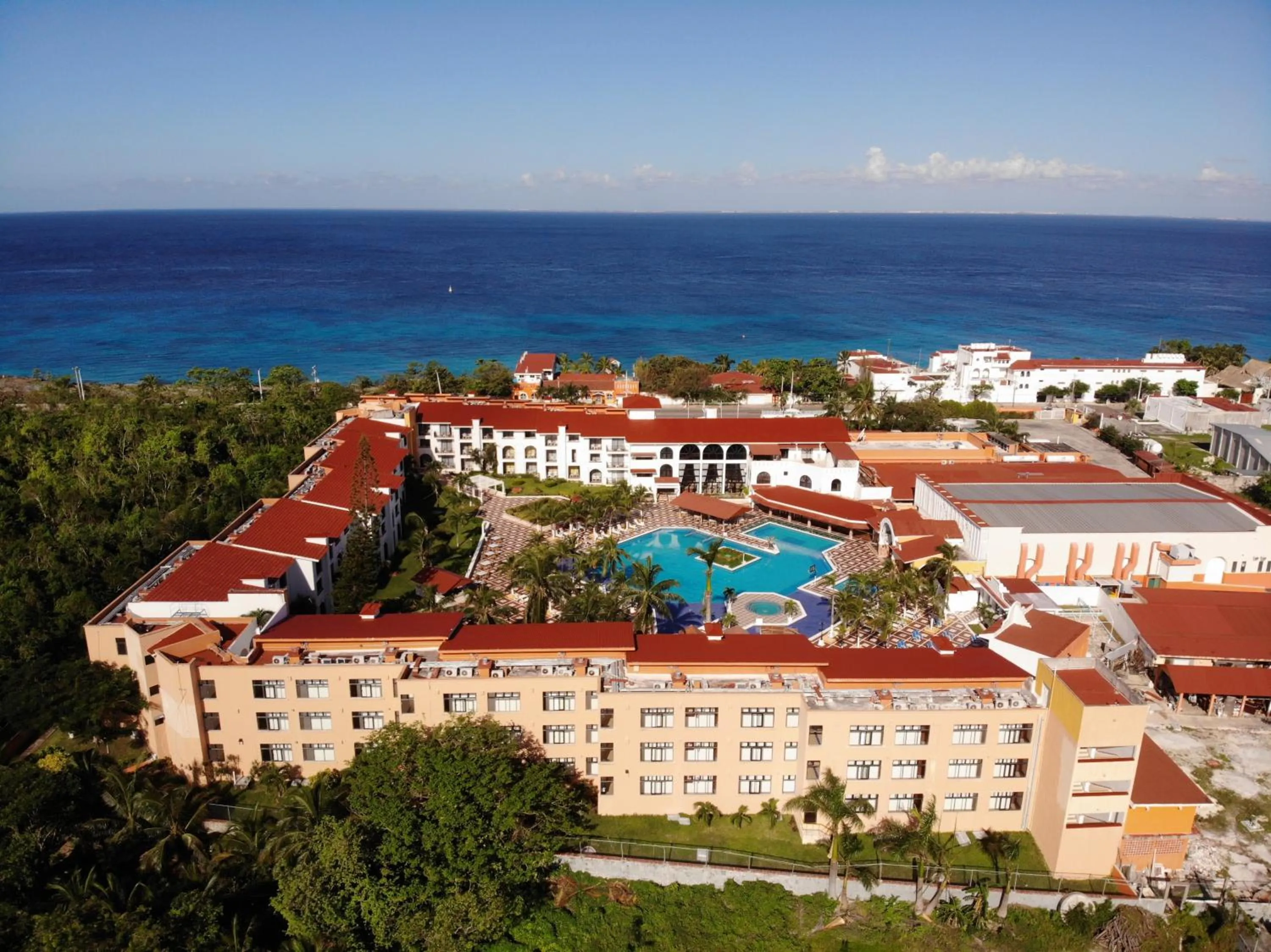 Property building in Cozumel Hotel & Resort TM by Wyndham All Inclusive