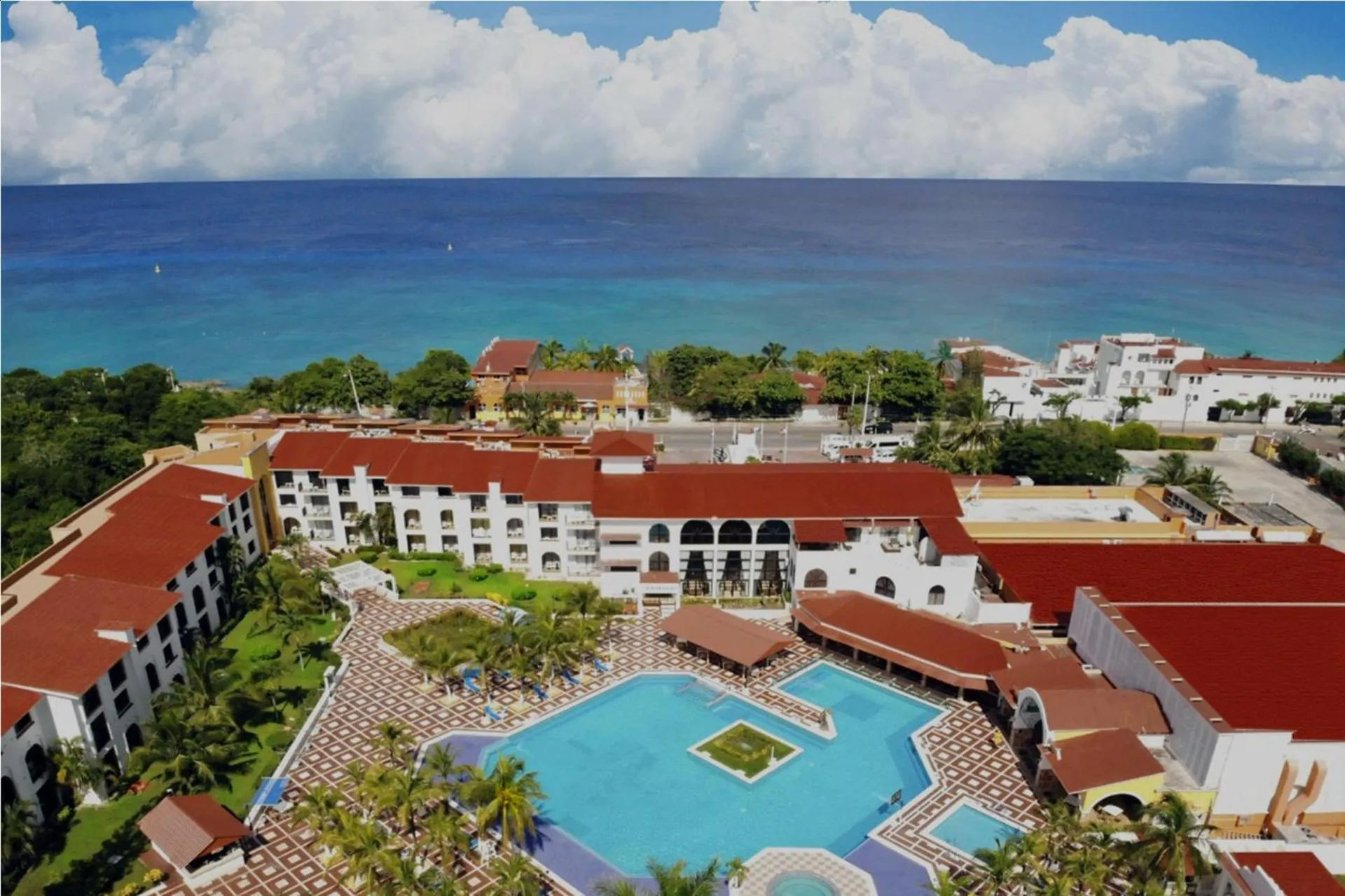 Property building in Cozumel Hotel & Resort TM by Wyndham All Inclusive