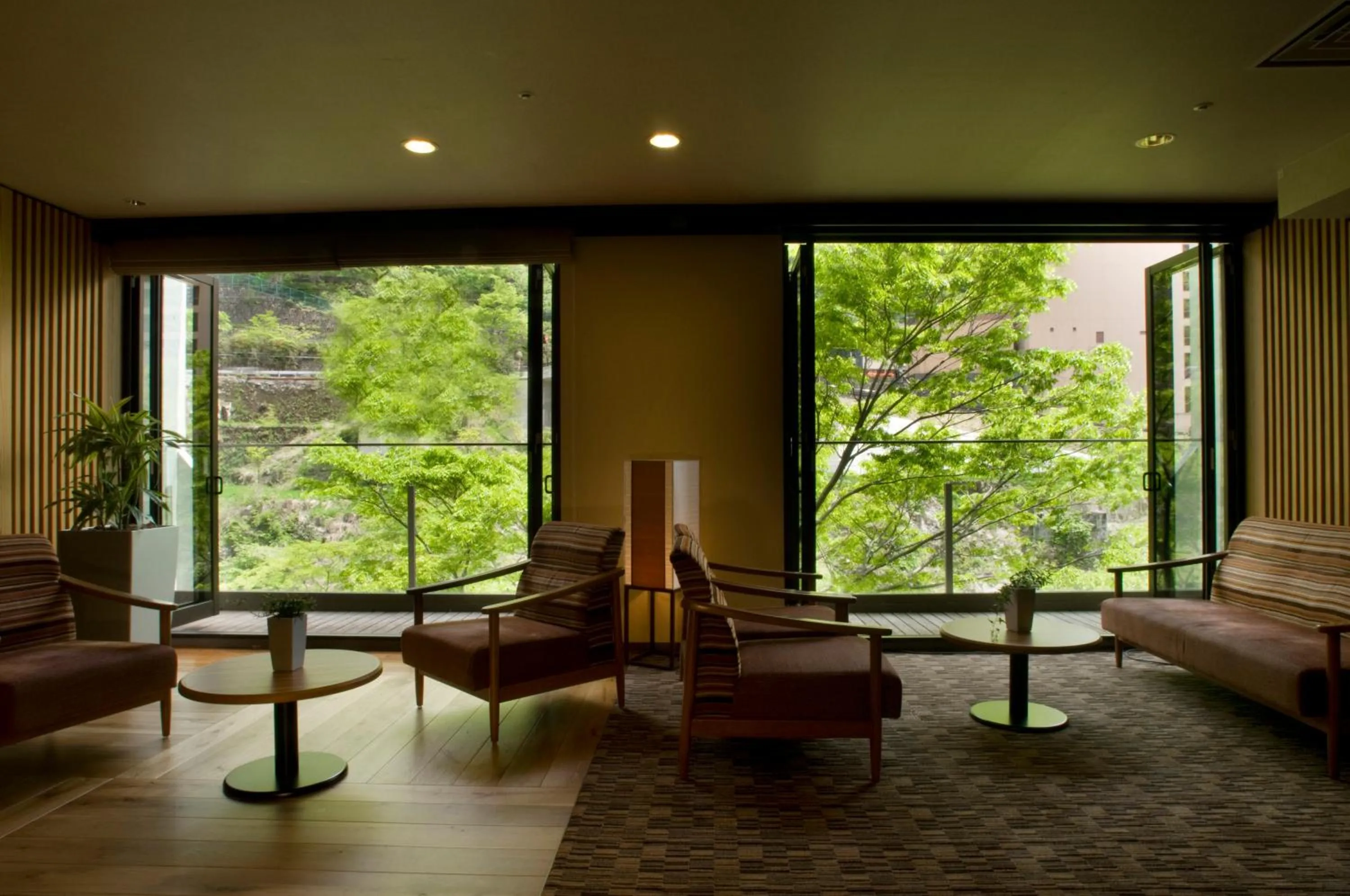 Lounge or bar in Kinugawa Onsen Hotel