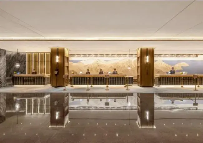 Lobby or reception in Qingdao Haitian Hotel Lobby or reception in Qingdao Haitian Hotel