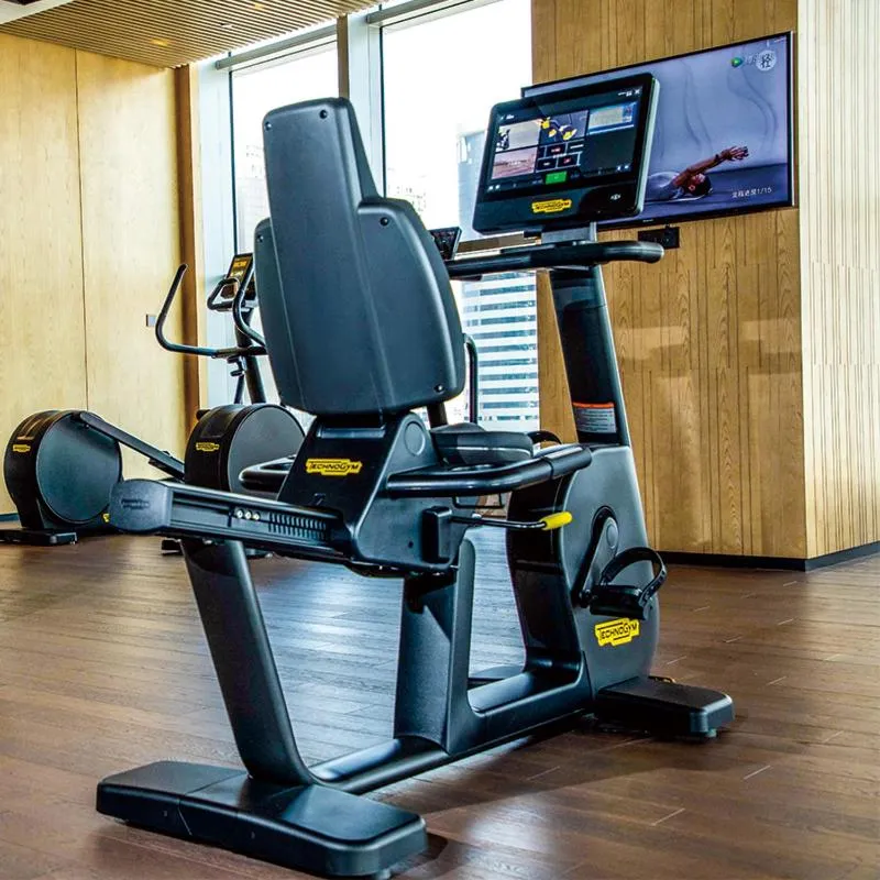 Fitness centre/facilities in Qingdao Haitian Hotel