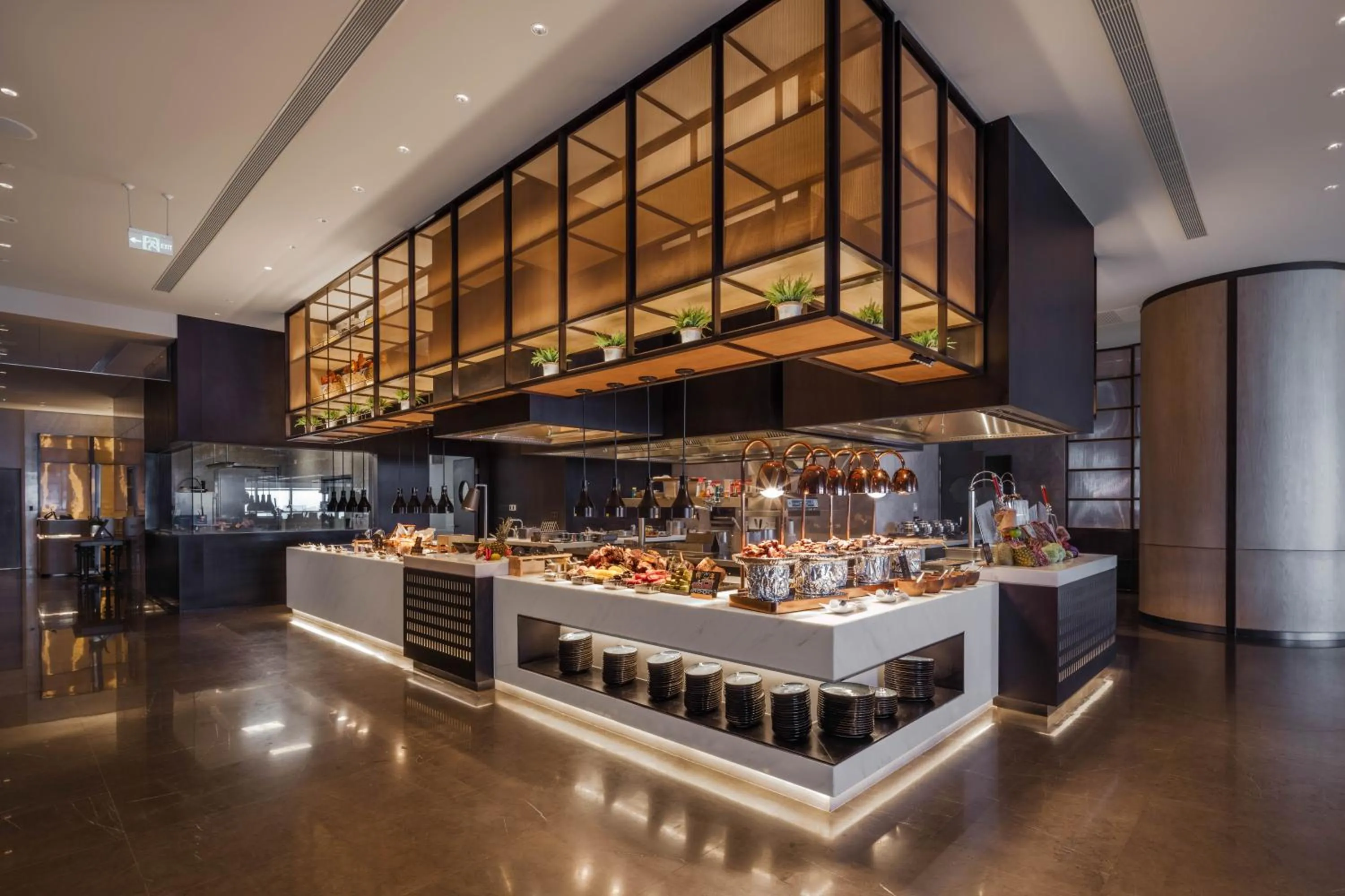 Restaurant/places to eat in Qingdao Haitian Hotel