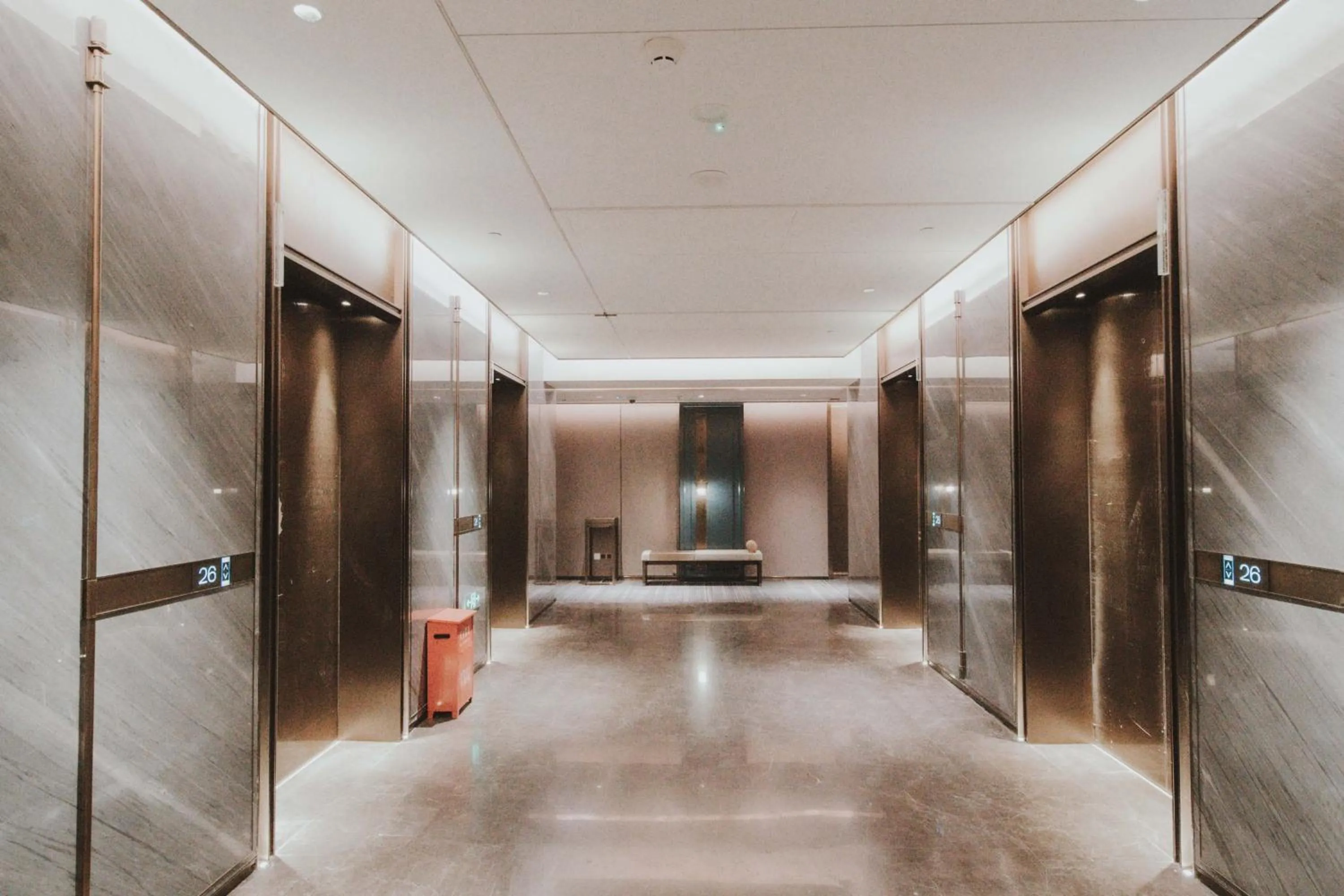 elevator in Qingdao Haitian Hotel