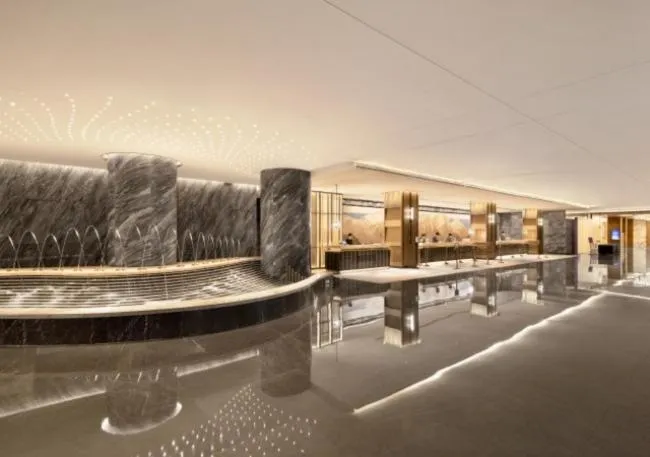 Lobby or reception in Qingdao Haitian Hotel