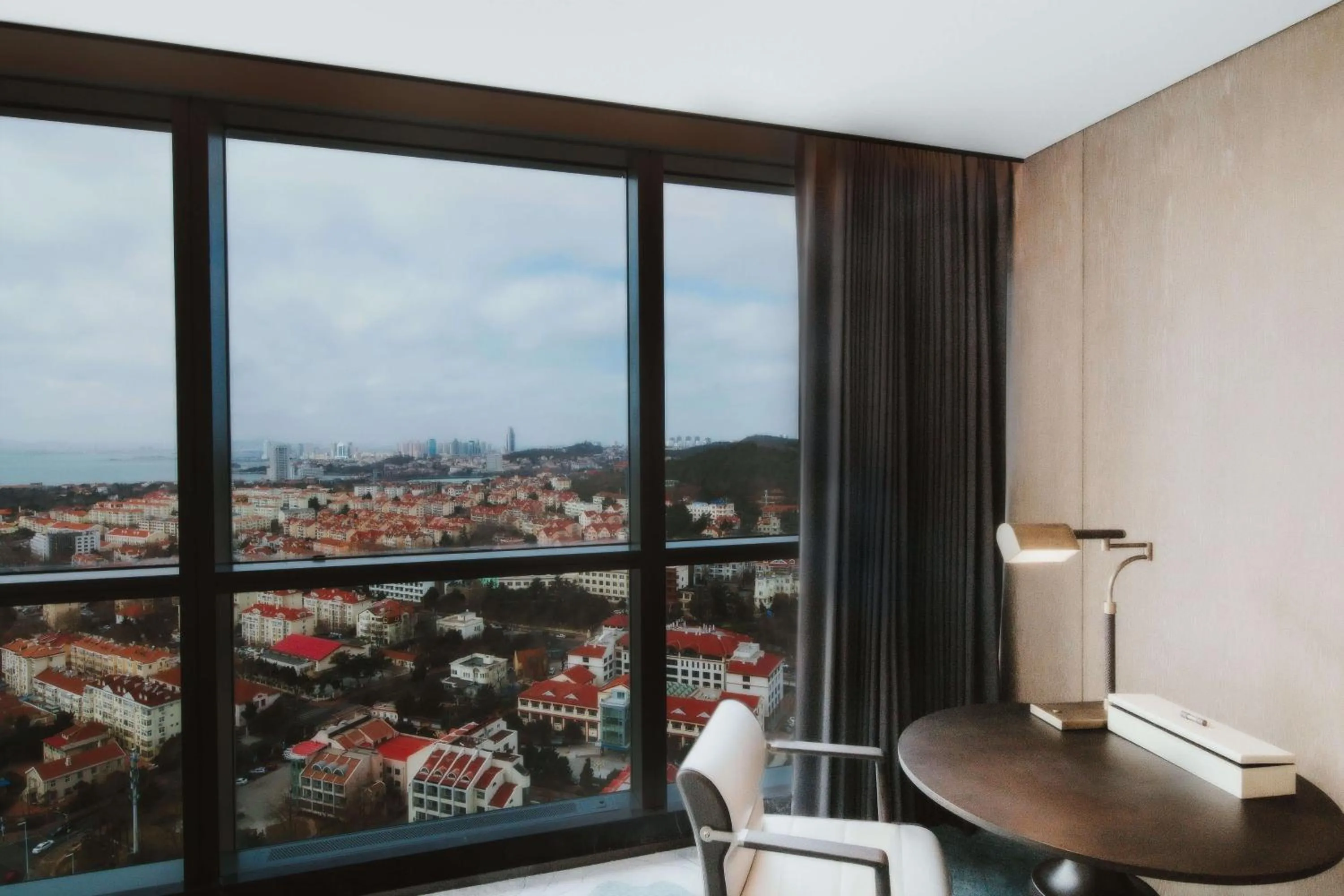 City view in Qingdao Haitian Hotel