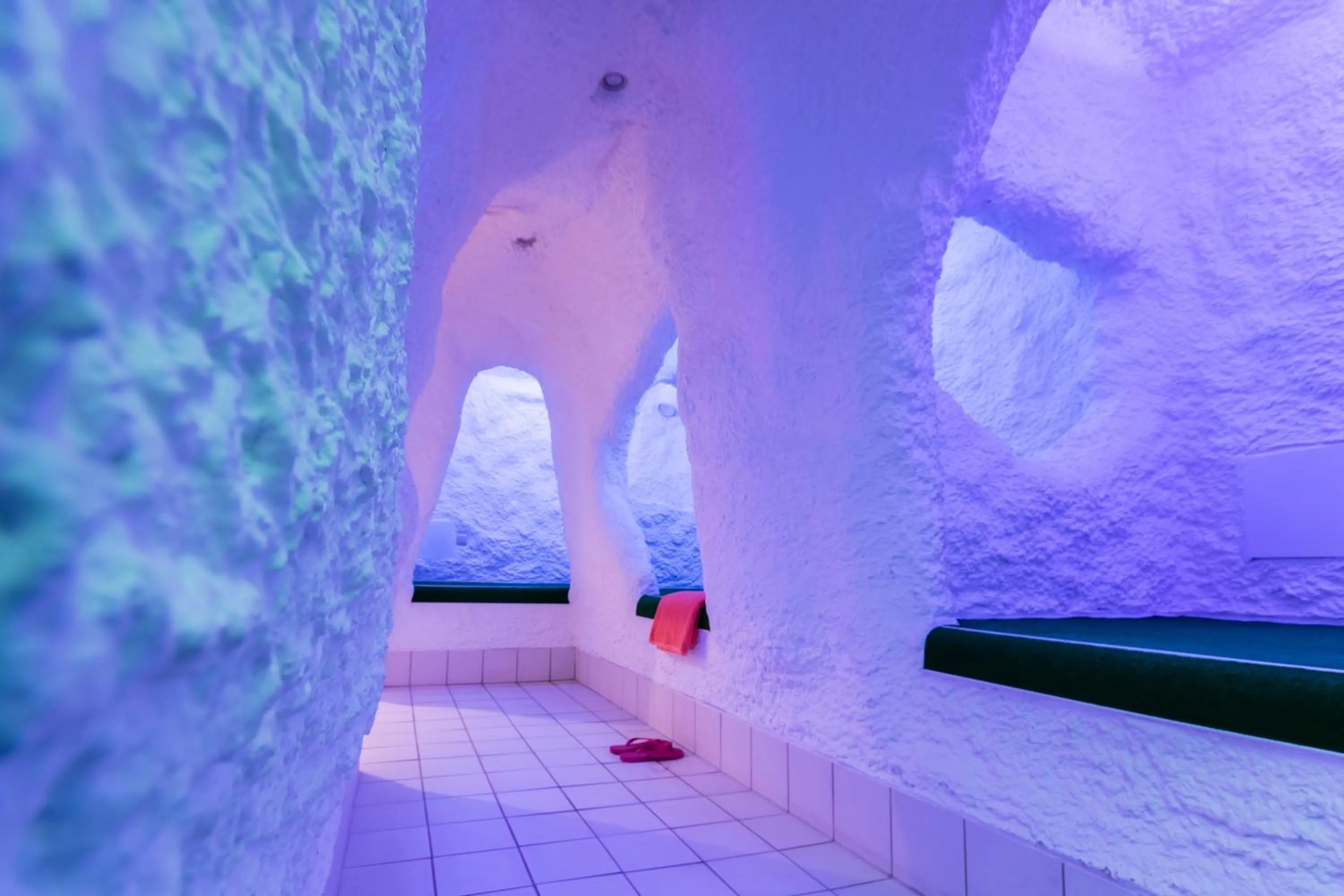 Sauna in Familien Apartmenthotel Panoramic