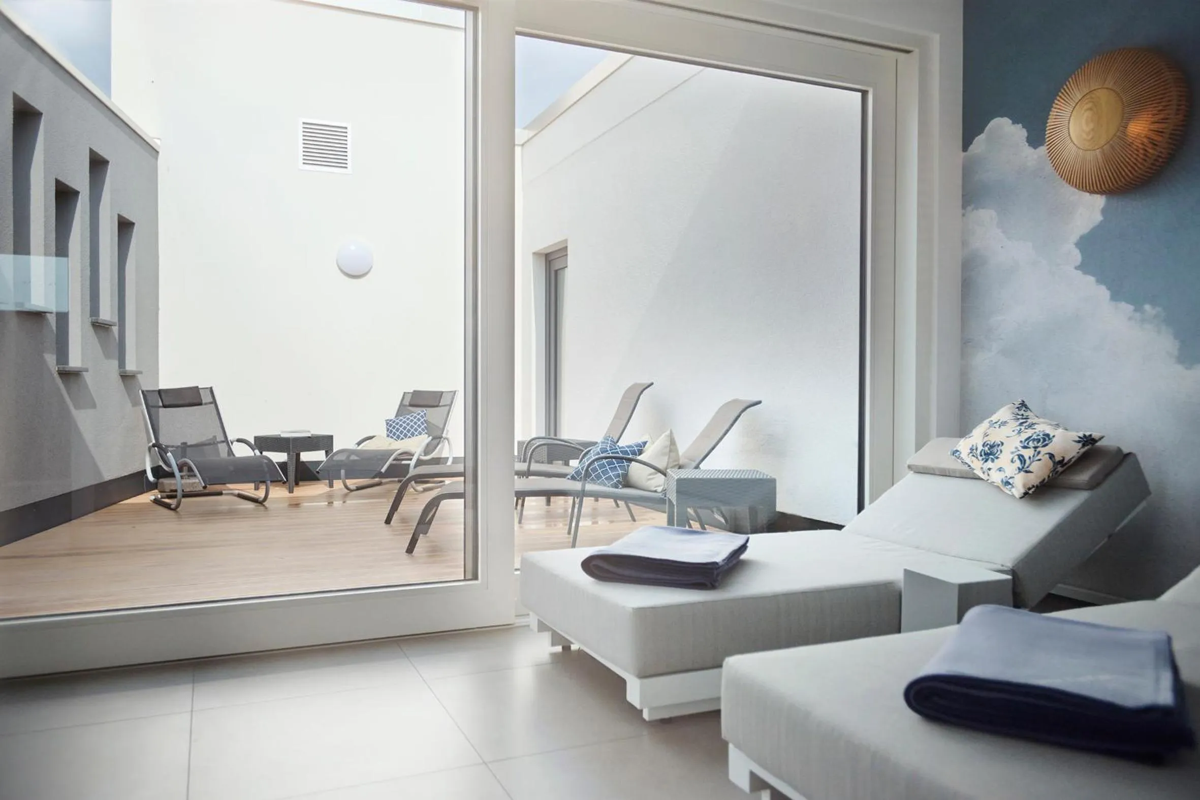 Sauna in Kucher's Landhotel