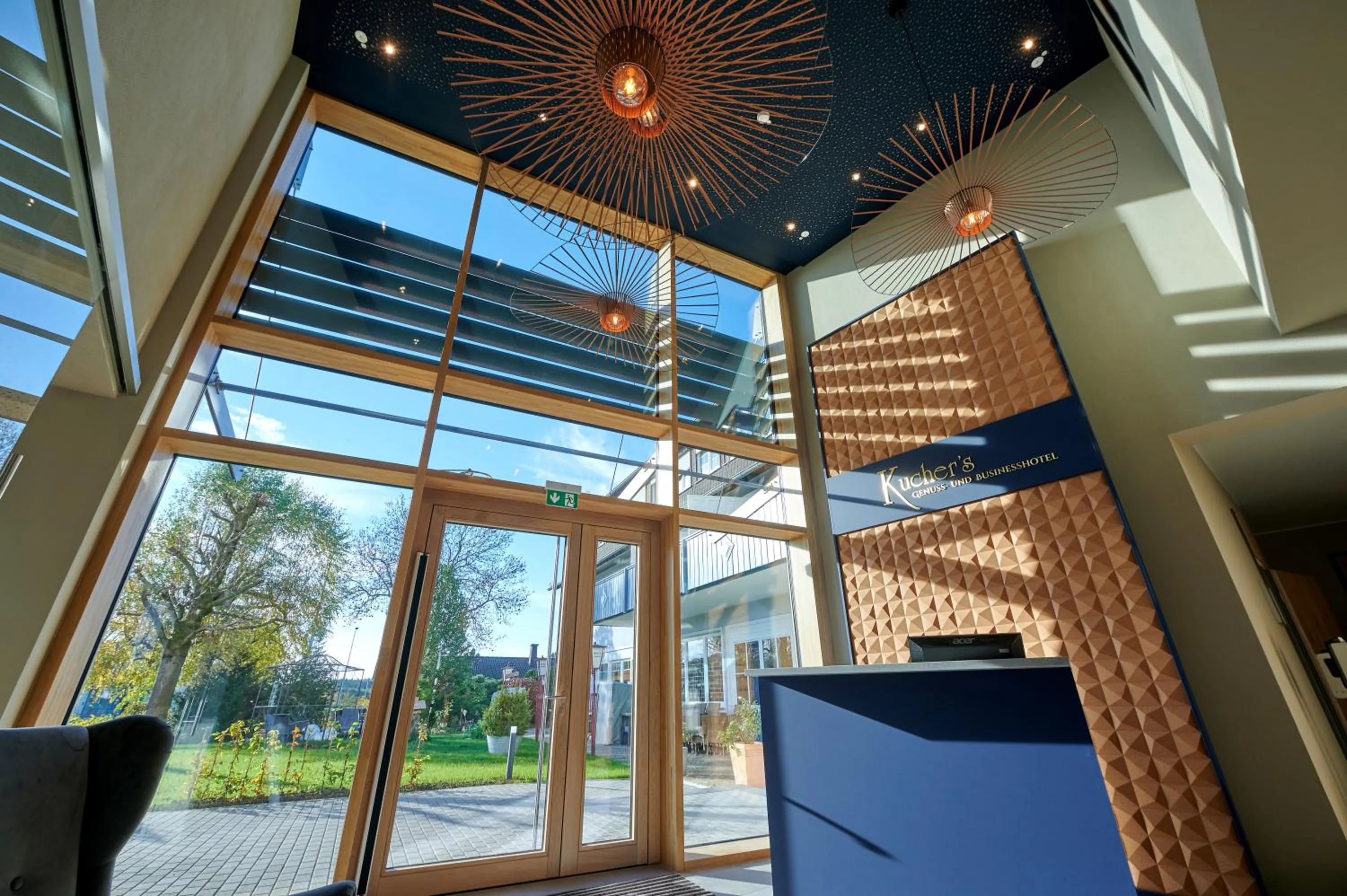 Lobby or reception in Kucher's Landhotel