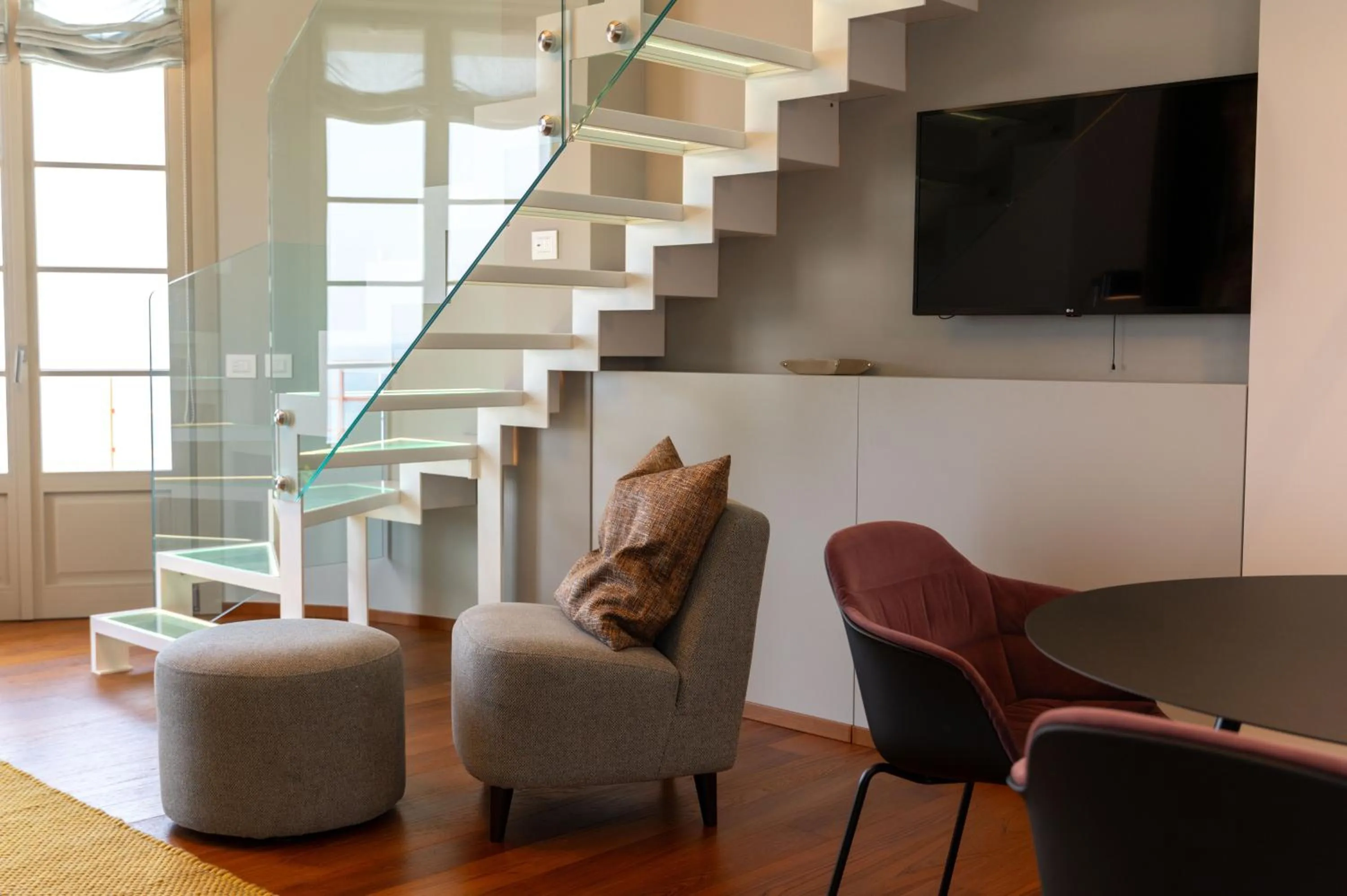 Seating area in Grand Hotel Torre Fara