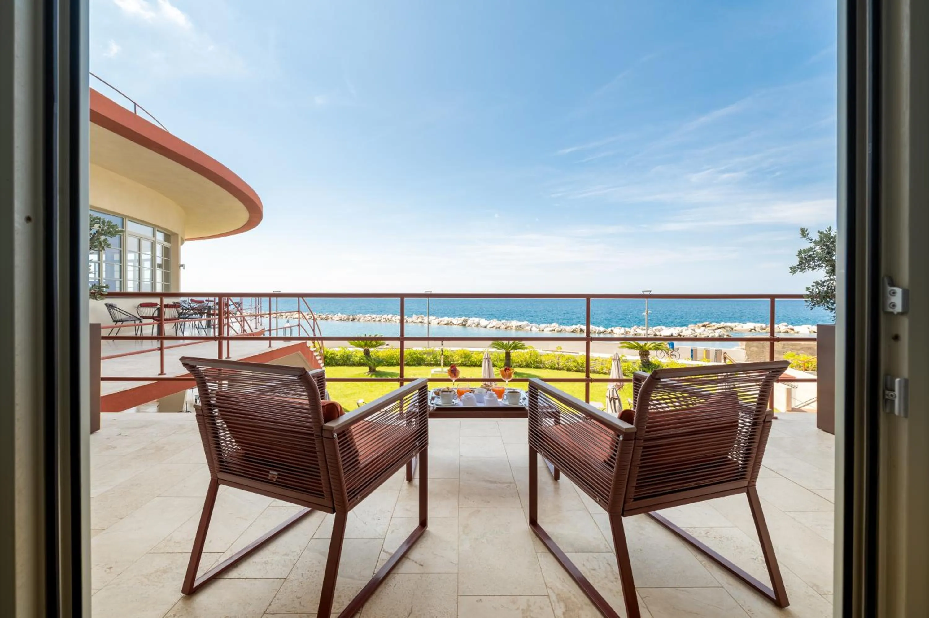 Balcony/Terrace in Grand Hotel Torre Fara