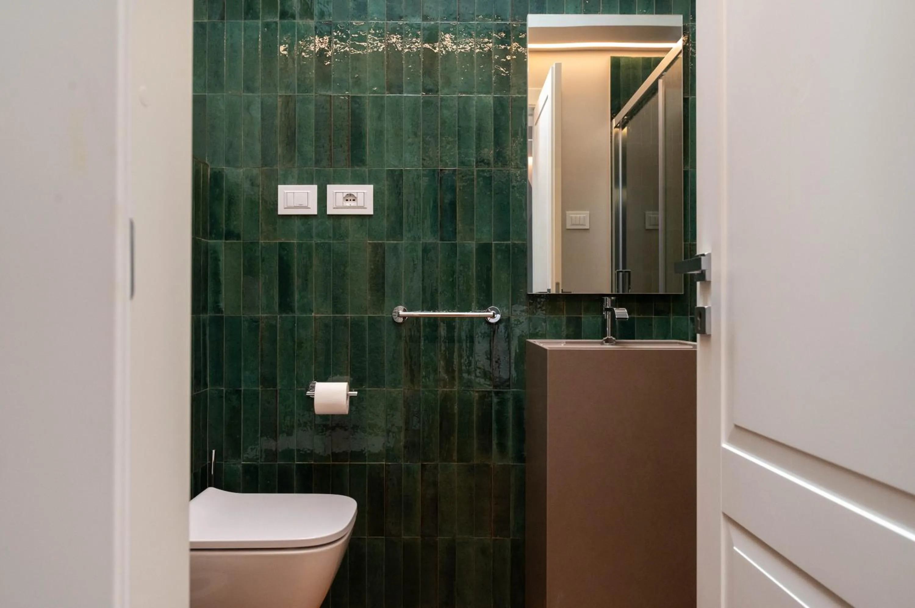 Toilet in Grand Hotel Torre Fara