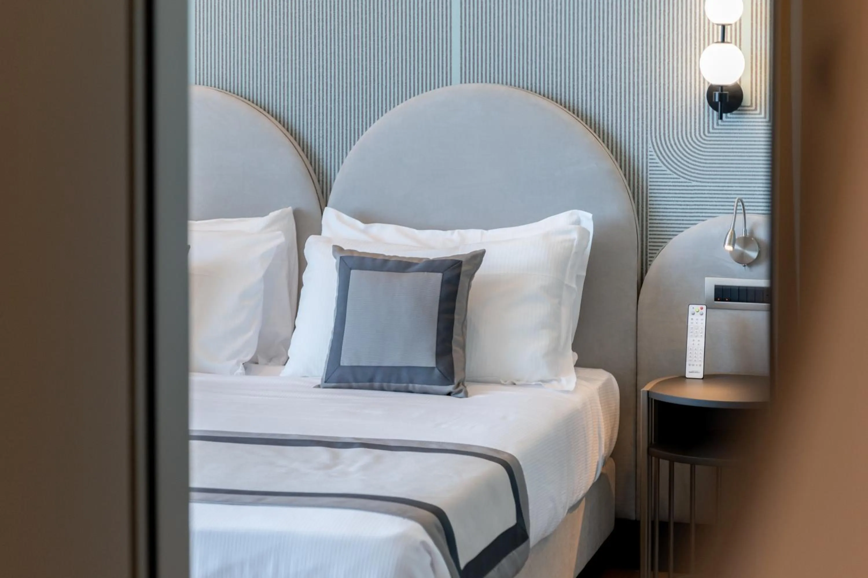 Bed in Grand Hotel Torre Fara