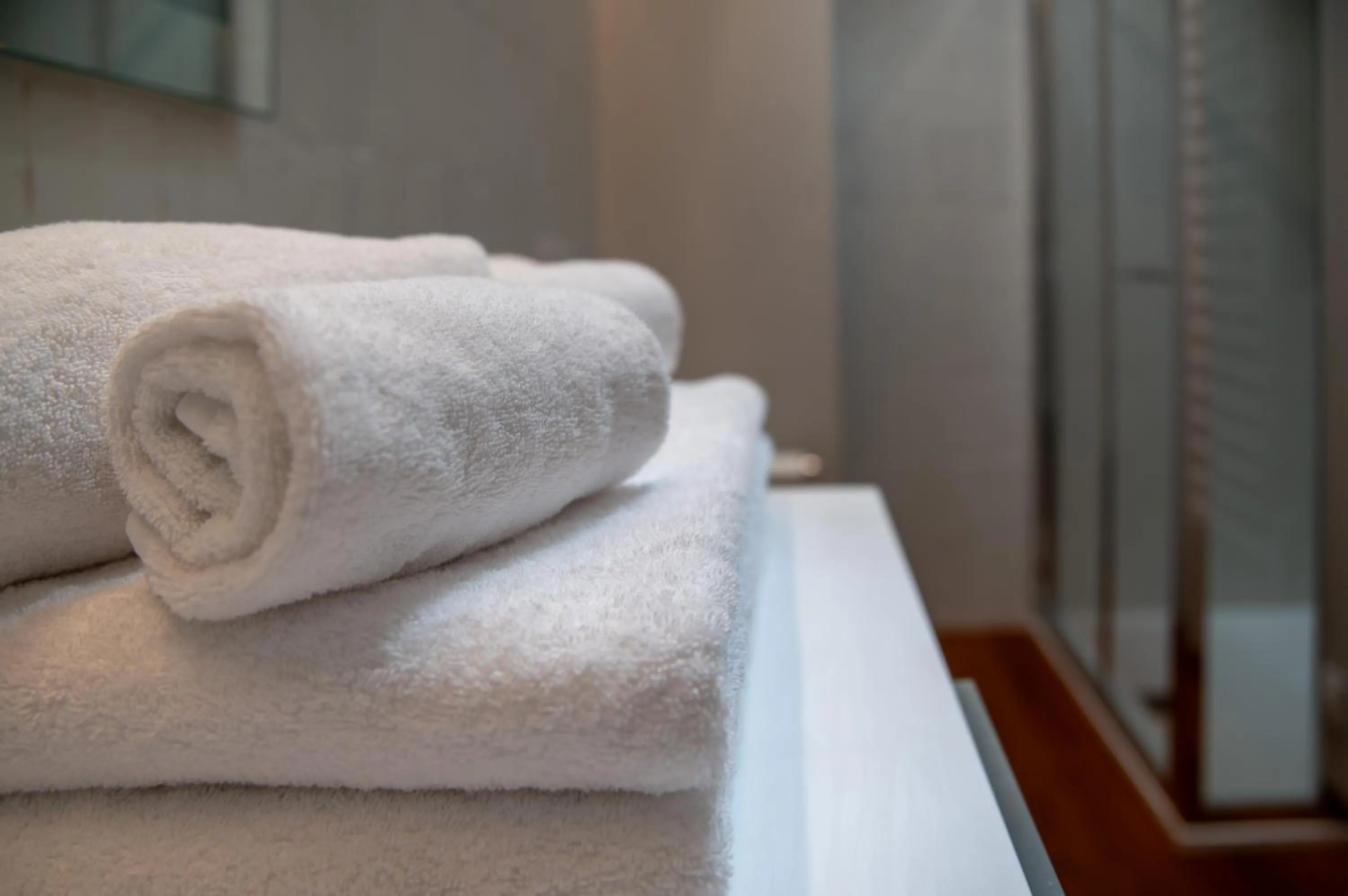 towels, Bed in Grand Hotel Torre Fara