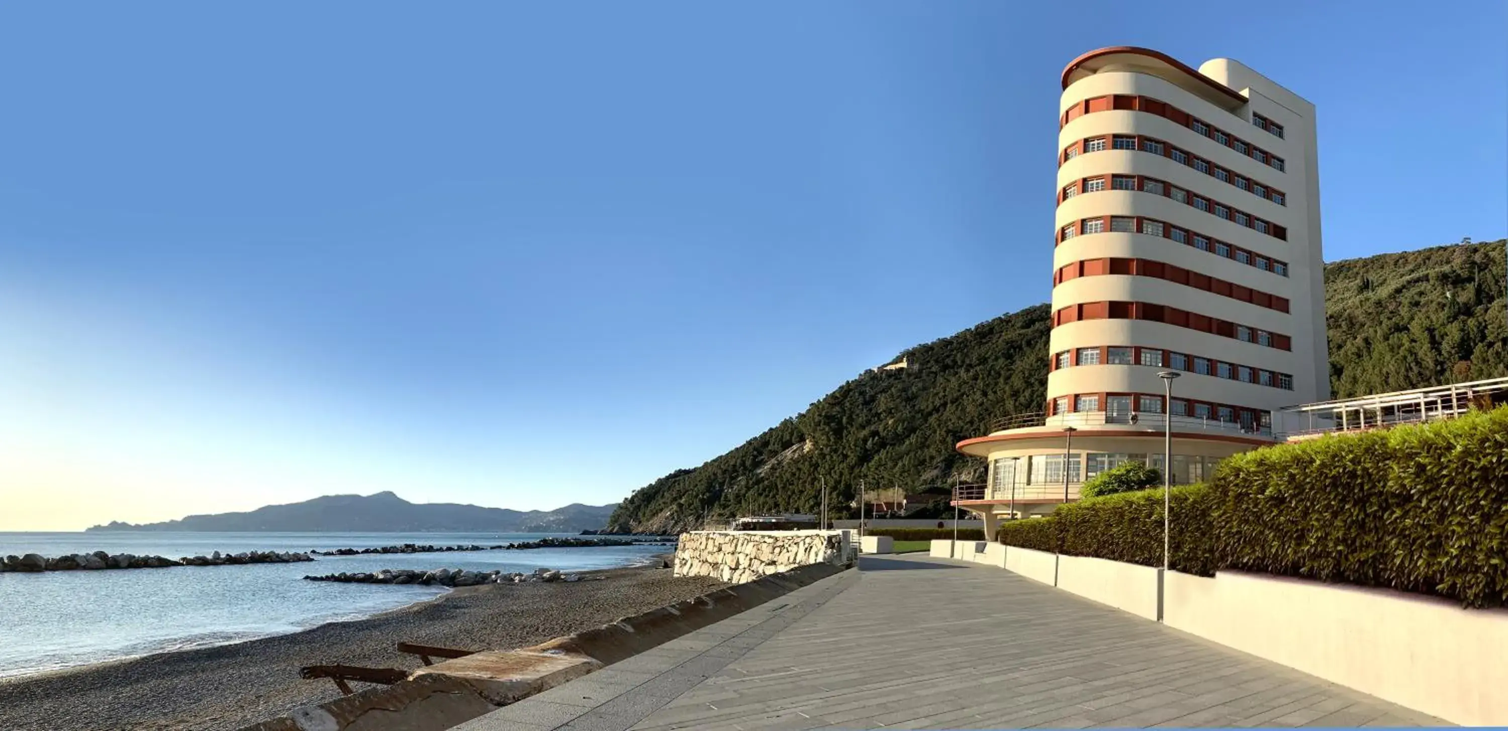 Property building in Grand Hotel Torre Fara Property building in Grand Hotel Torre Fara