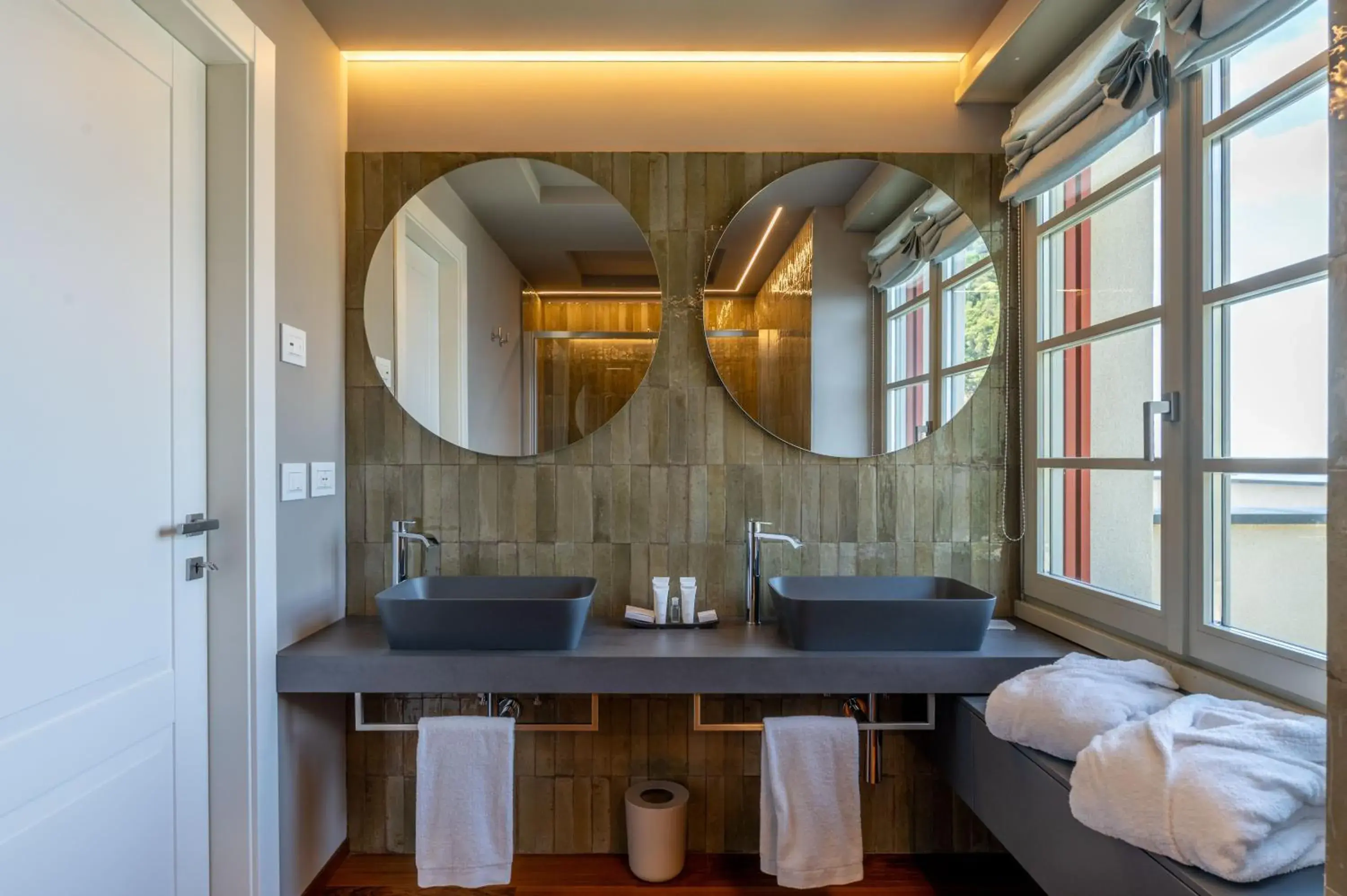 Bathroom in Grand Hotel Torre Fara Bathroom in Grand Hotel Torre Fara