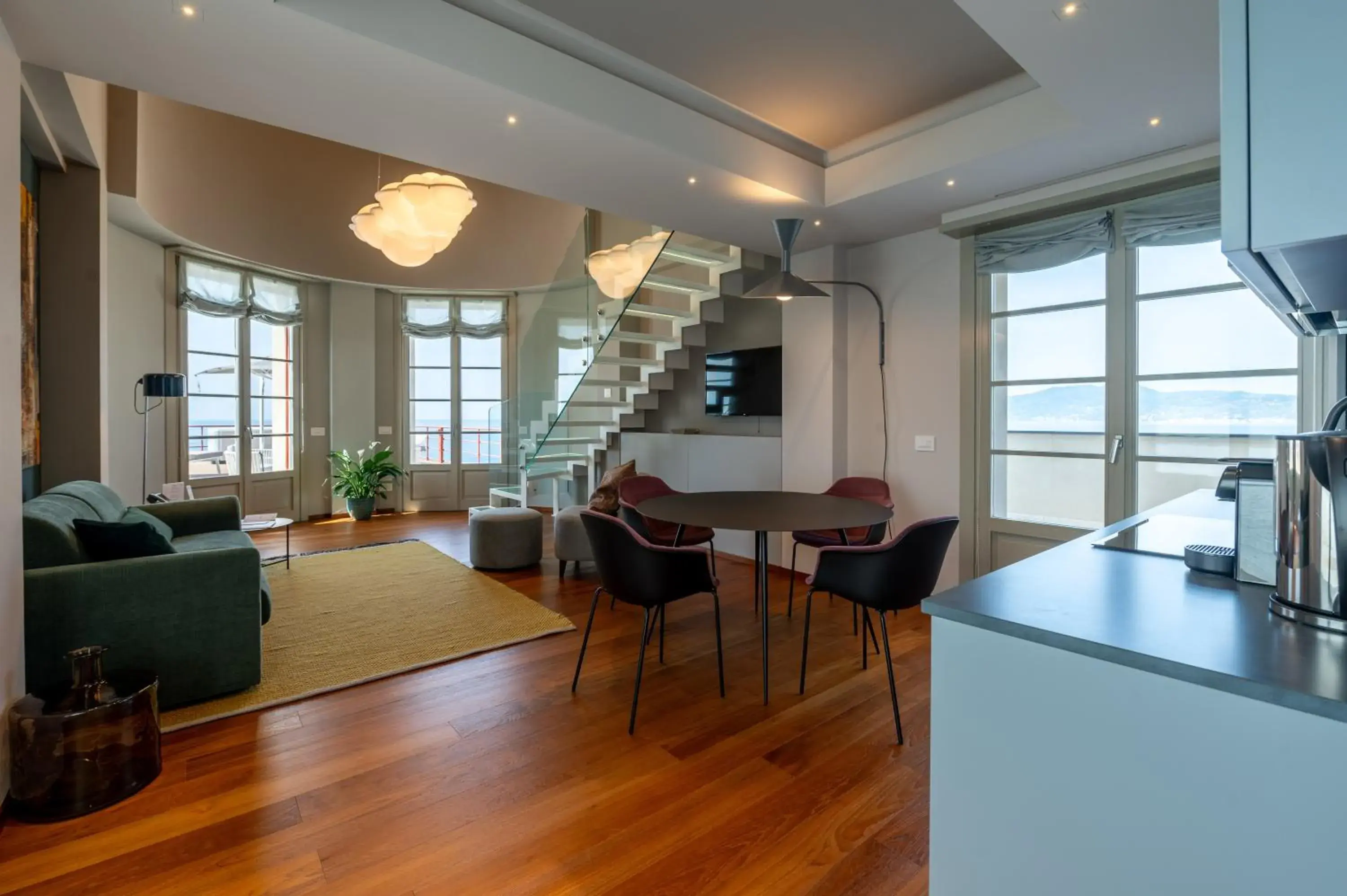 Living room in Grand Hotel Torre Fara Living room in Grand Hotel Torre Fara