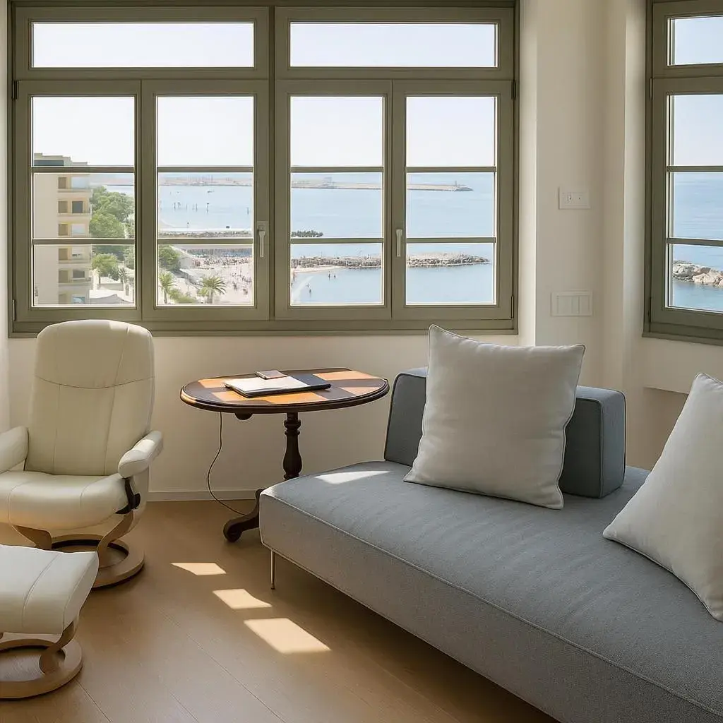 Living room in Grand Hotel Torre Fara Living room in Grand Hotel Torre Fara