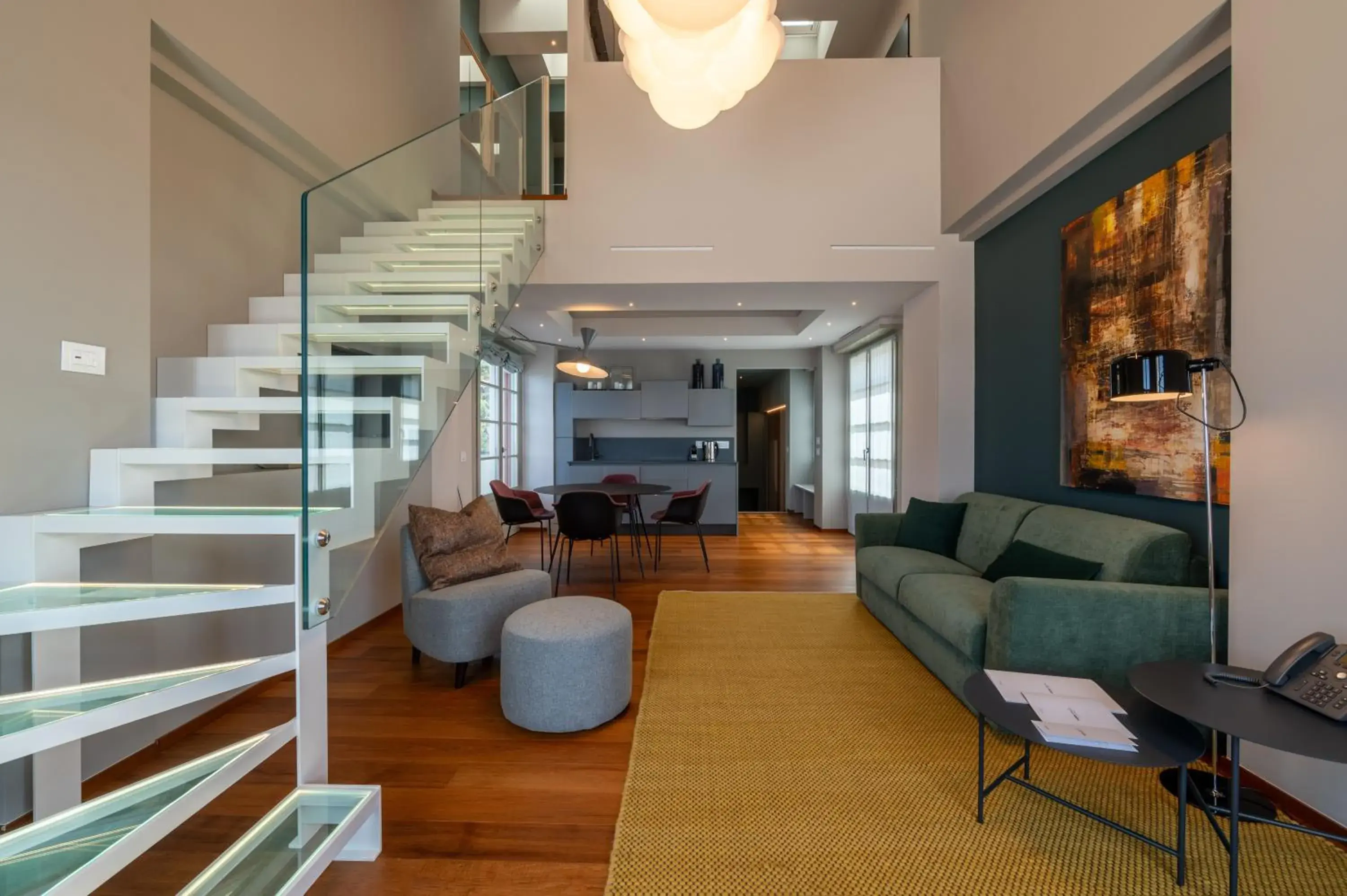 Living room in Grand Hotel Torre Fara Living room in Grand Hotel Torre Fara