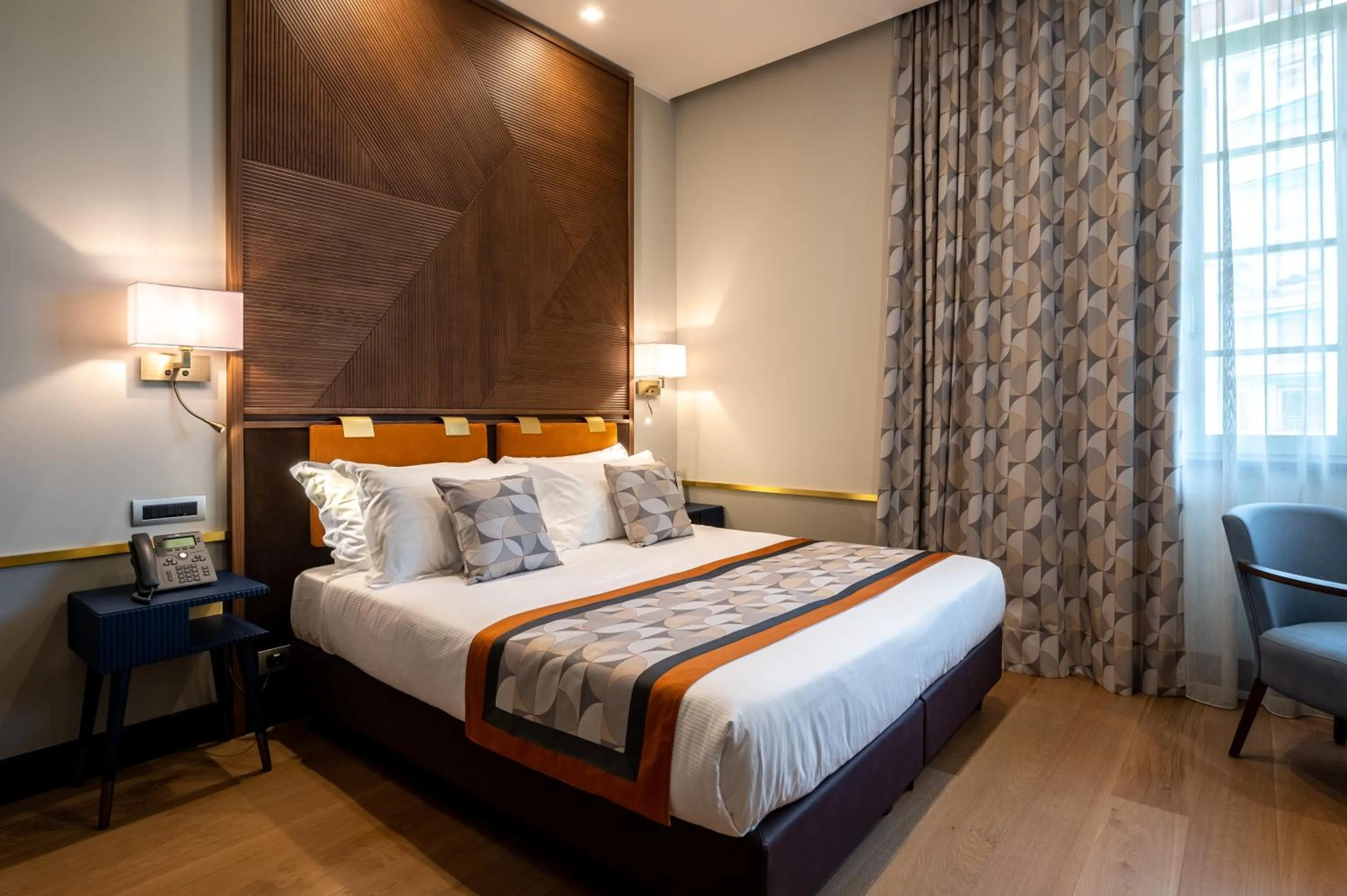 Bed in Grand Hotel Torre Fara