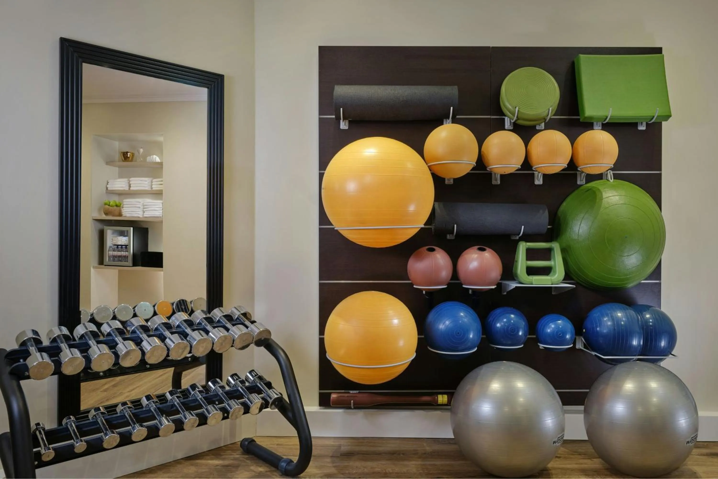 Fitness centre/facilities in The Ritz-Carlton Hotel de la Paix, Geneva