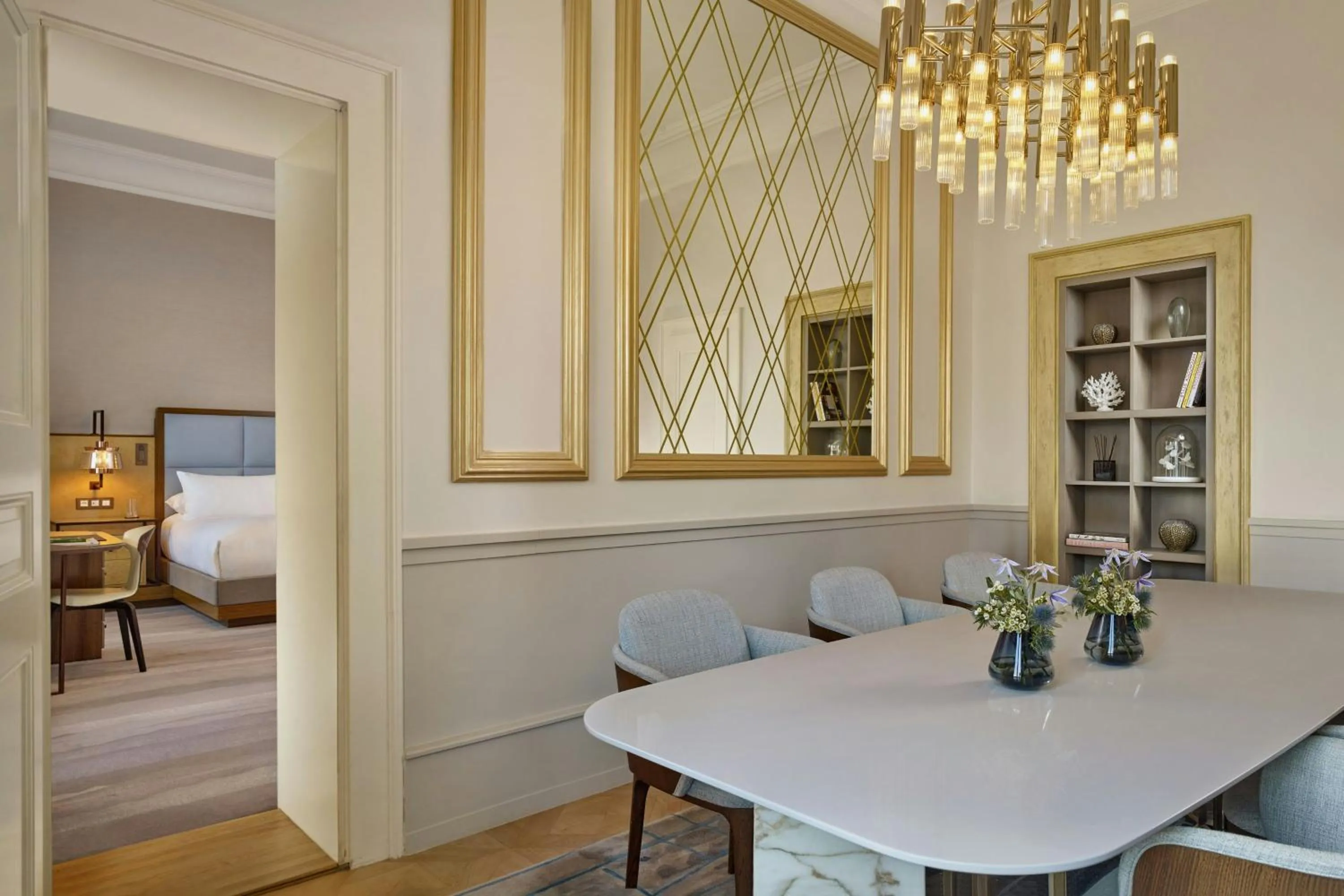 Bedroom, Bed in The Ritz-Carlton Hotel de la Paix, Geneva