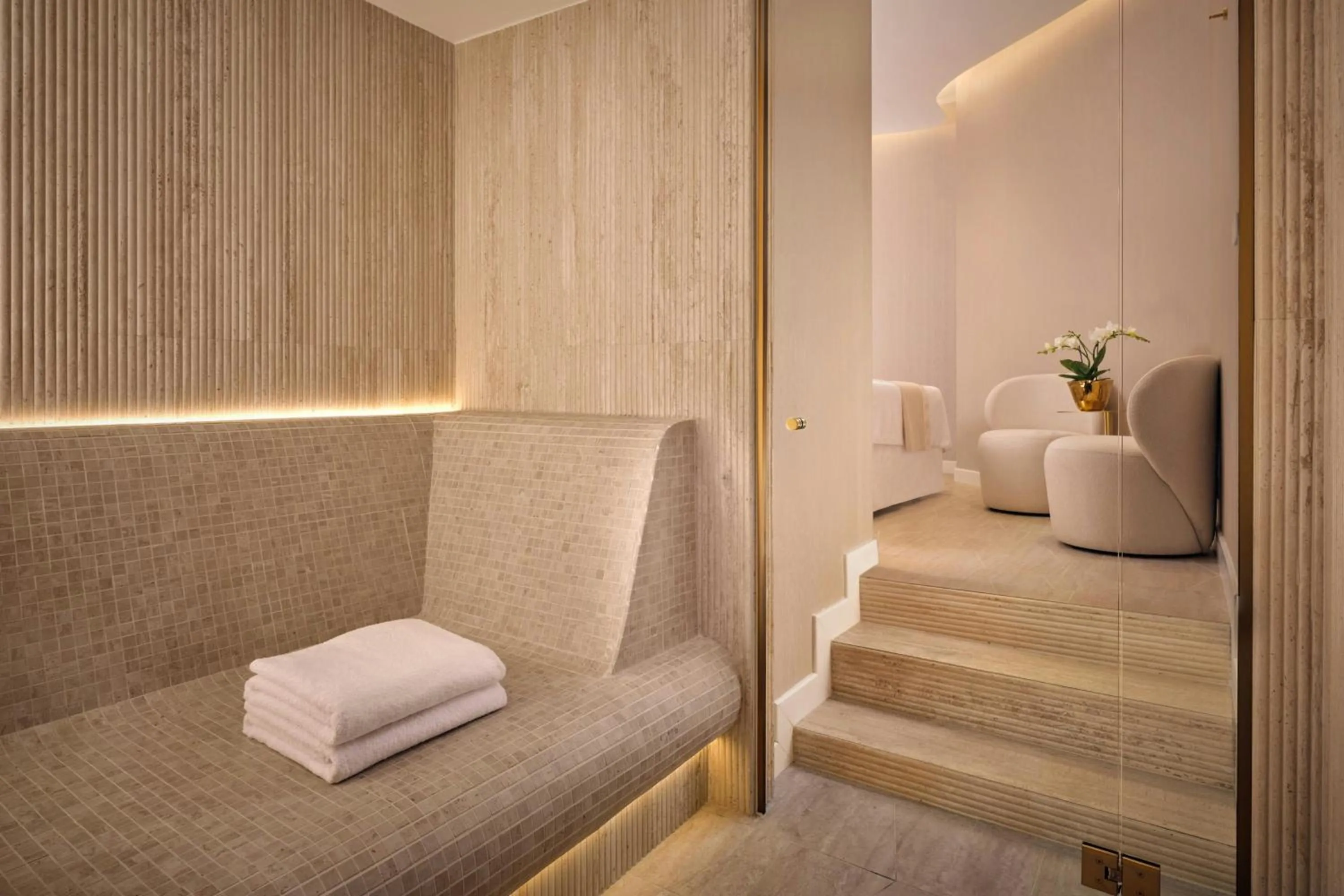 Spa and wellness centre/facilities in The Ritz-Carlton Hotel de la Paix, Geneva