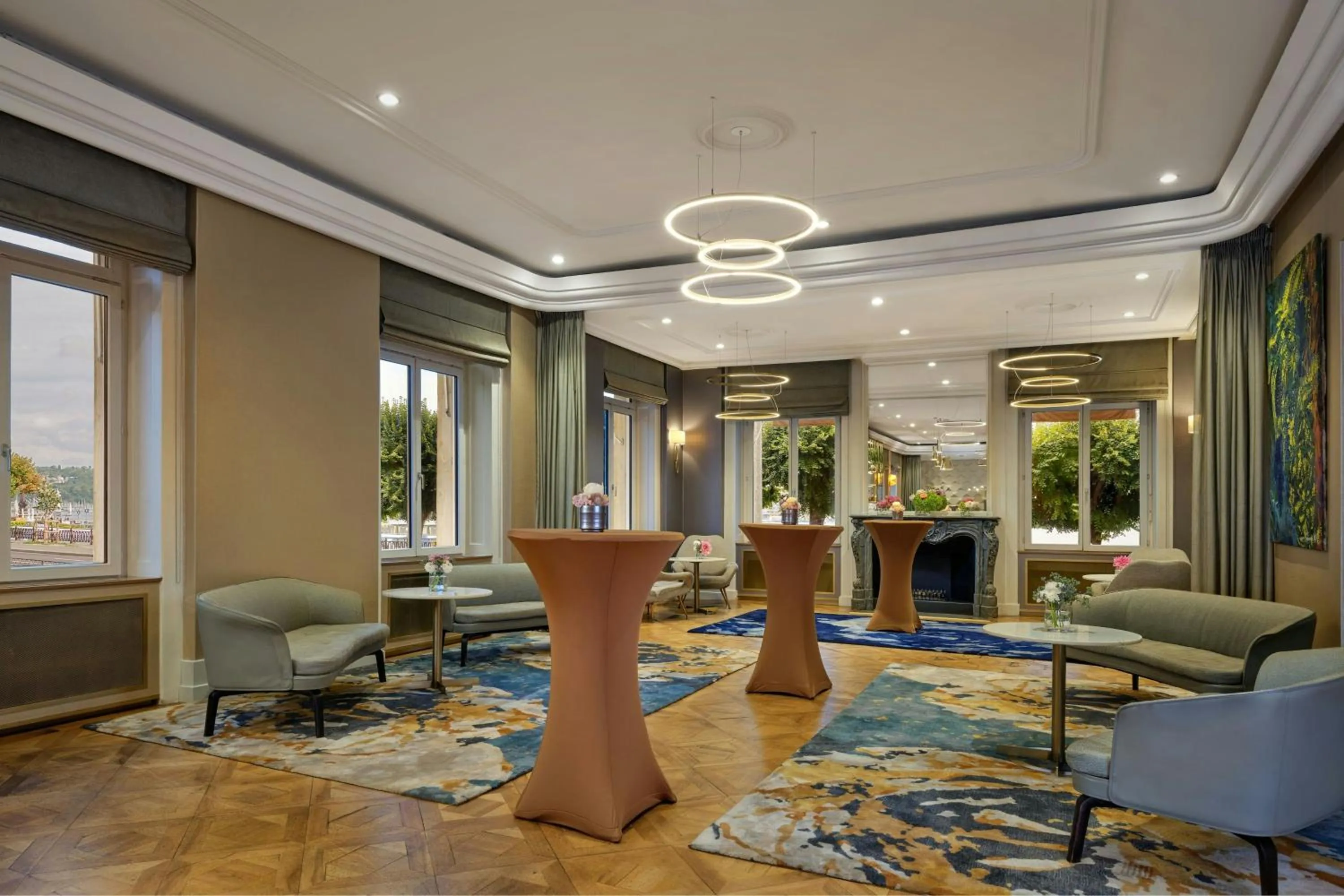 Meeting/conference room in The Ritz-Carlton Hotel de la Paix, Geneva