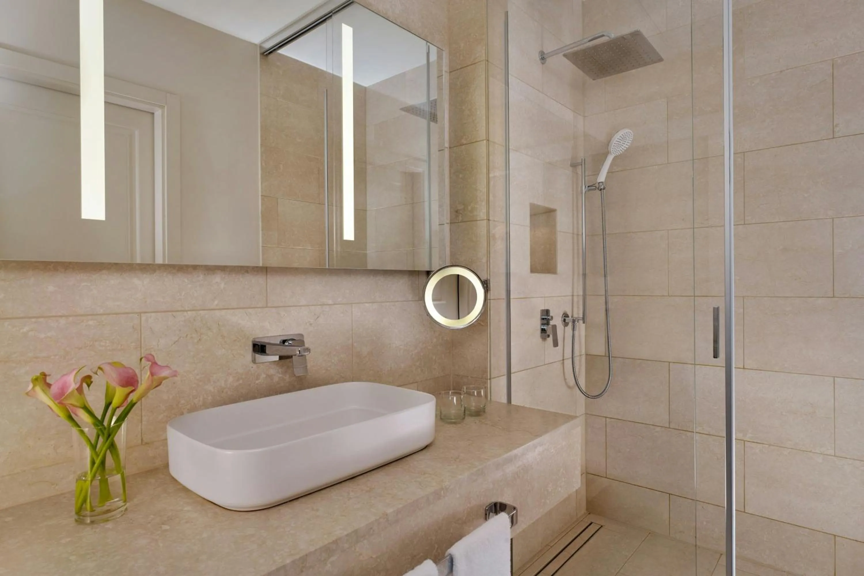 Bathroom in The Ritz-Carlton Hotel de la Paix, Geneva