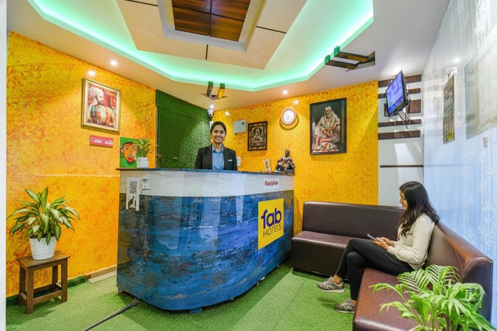 Lobby or reception in FabHotel 4 Star Executive - Nr World Trade Center