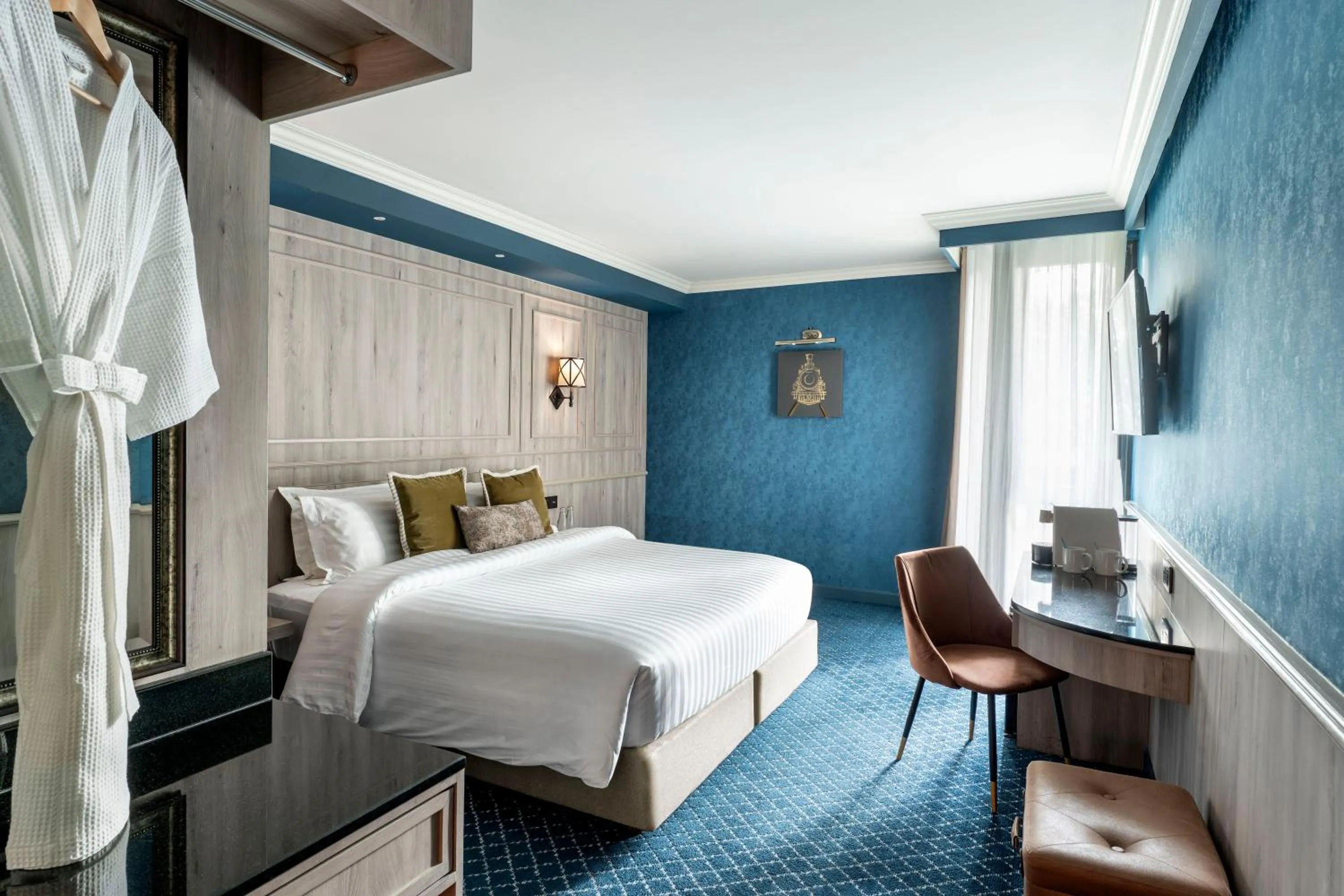 Bed in The Coach Hotel Sukhumvit - Asok BTS Bangkok