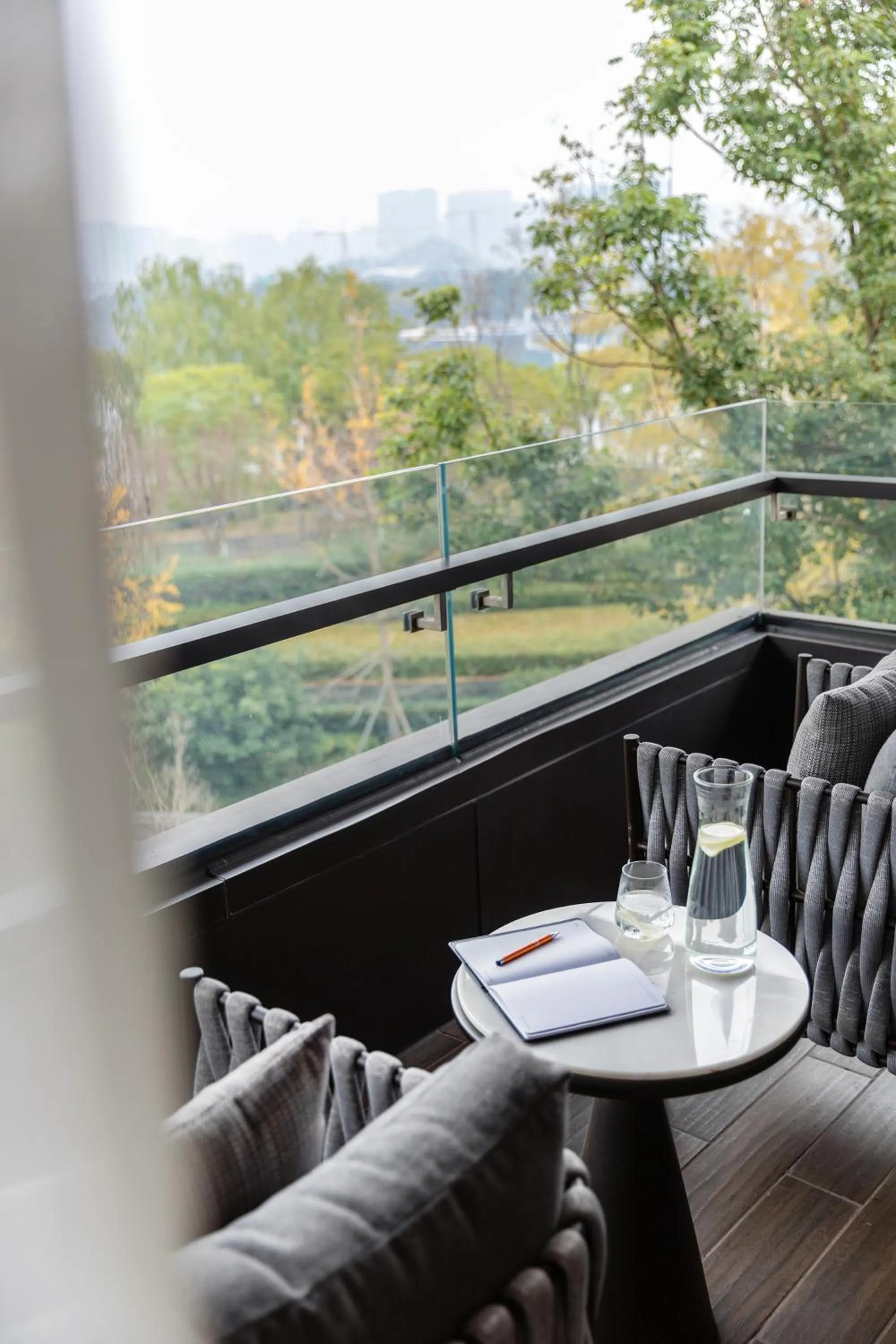 Balcony/Terrace in Gran Melia Chengdu