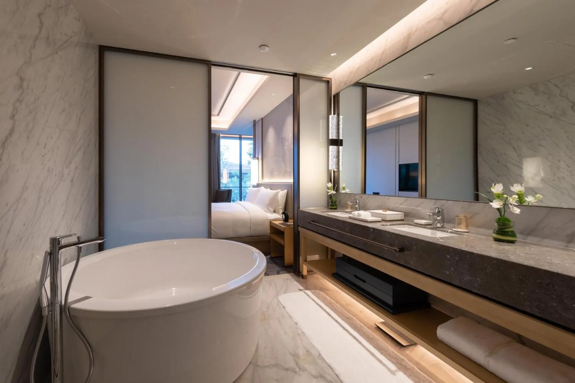 Bathroom in Gran Melia Chengdu