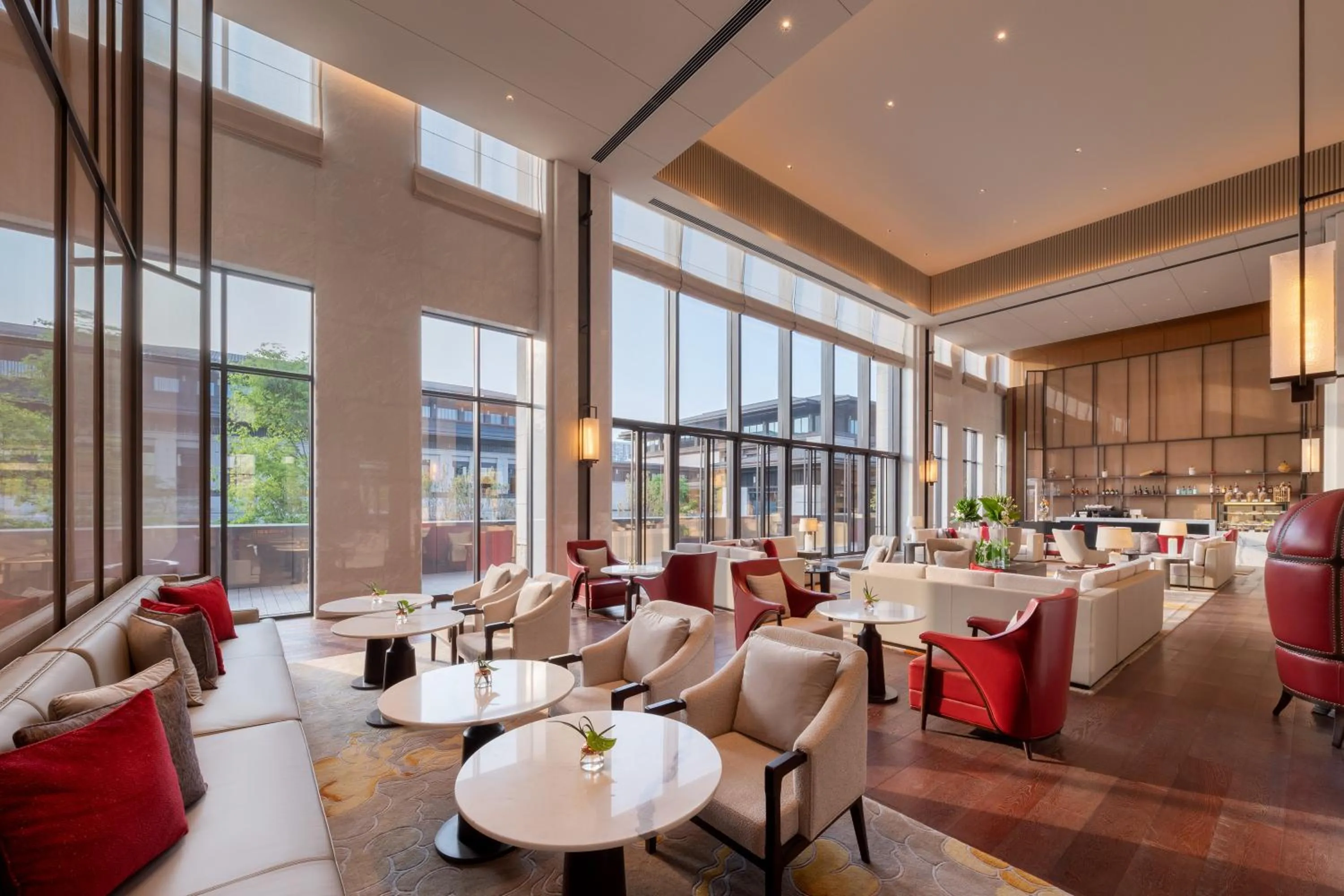 Lounge or bar in Gran Melia Chengdu