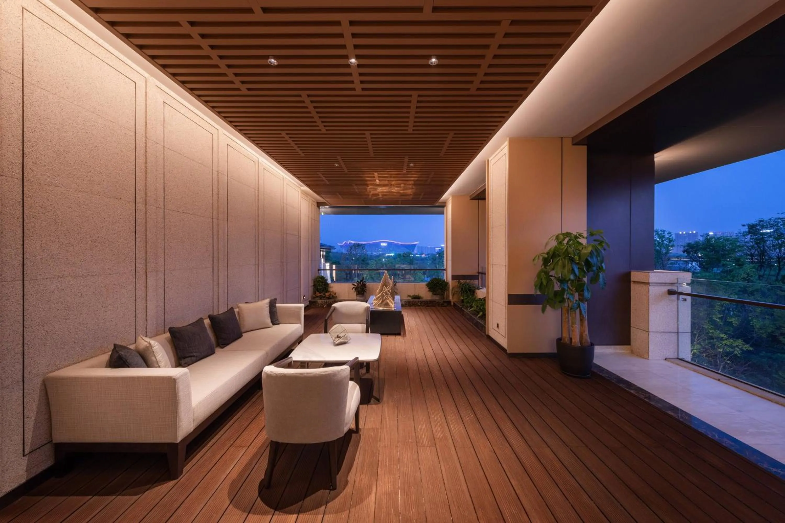 Balcony/Terrace in Gran Meliá Chengdu